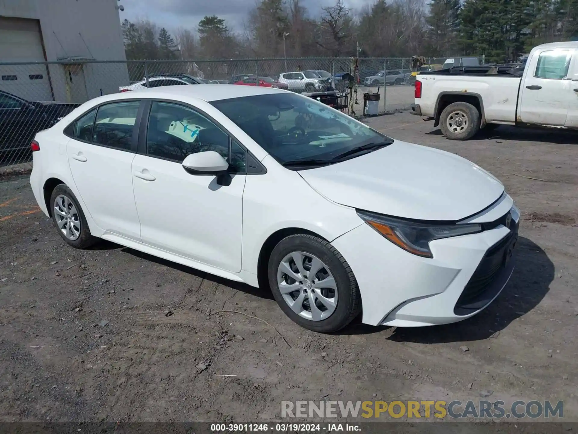 1 Photograph of a damaged car 5YFB4MDE1PP029596 TOYOTA COROLLA 2023