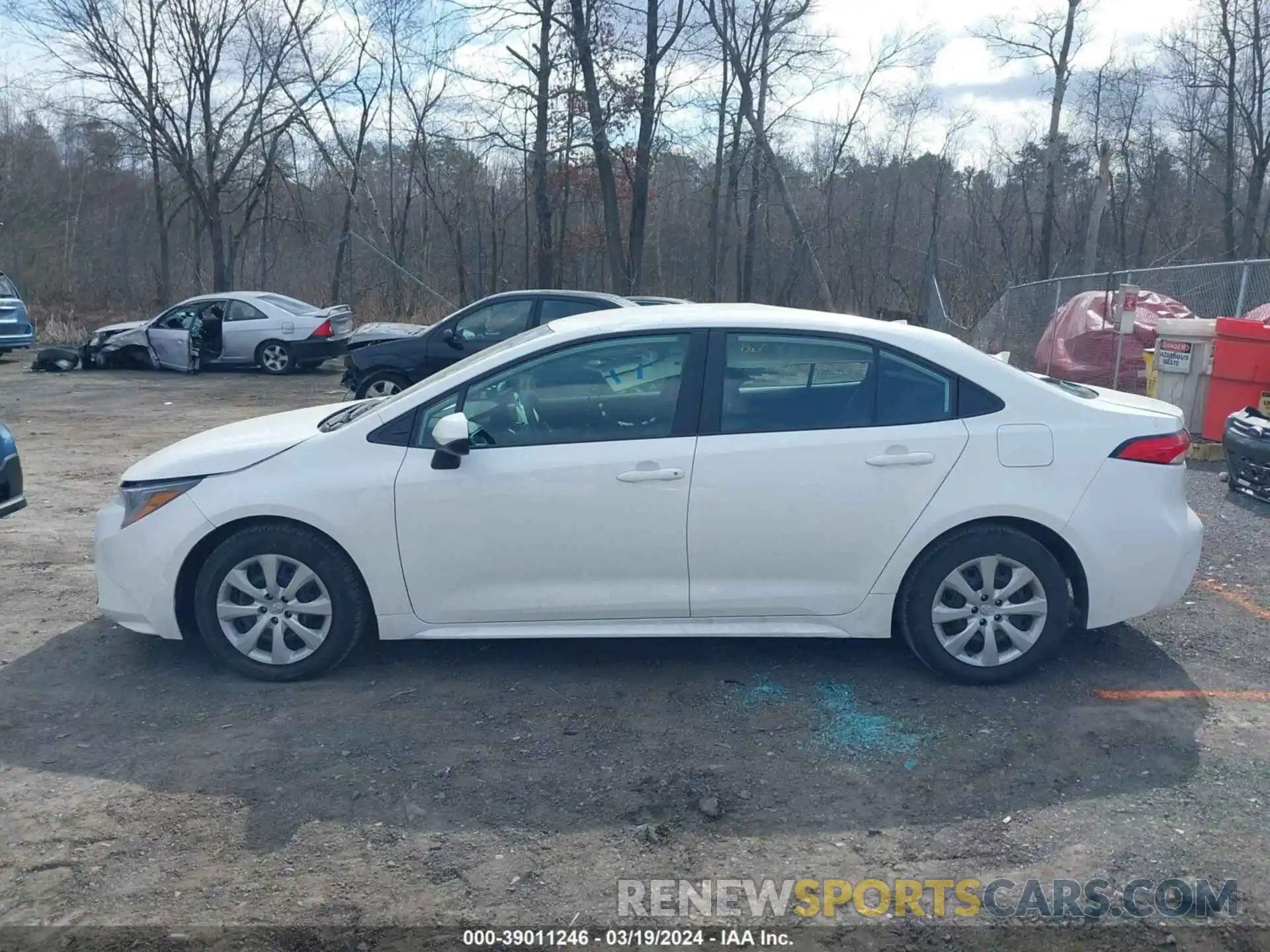 14 Photograph of a damaged car 5YFB4MDE1PP029596 TOYOTA COROLLA 2023