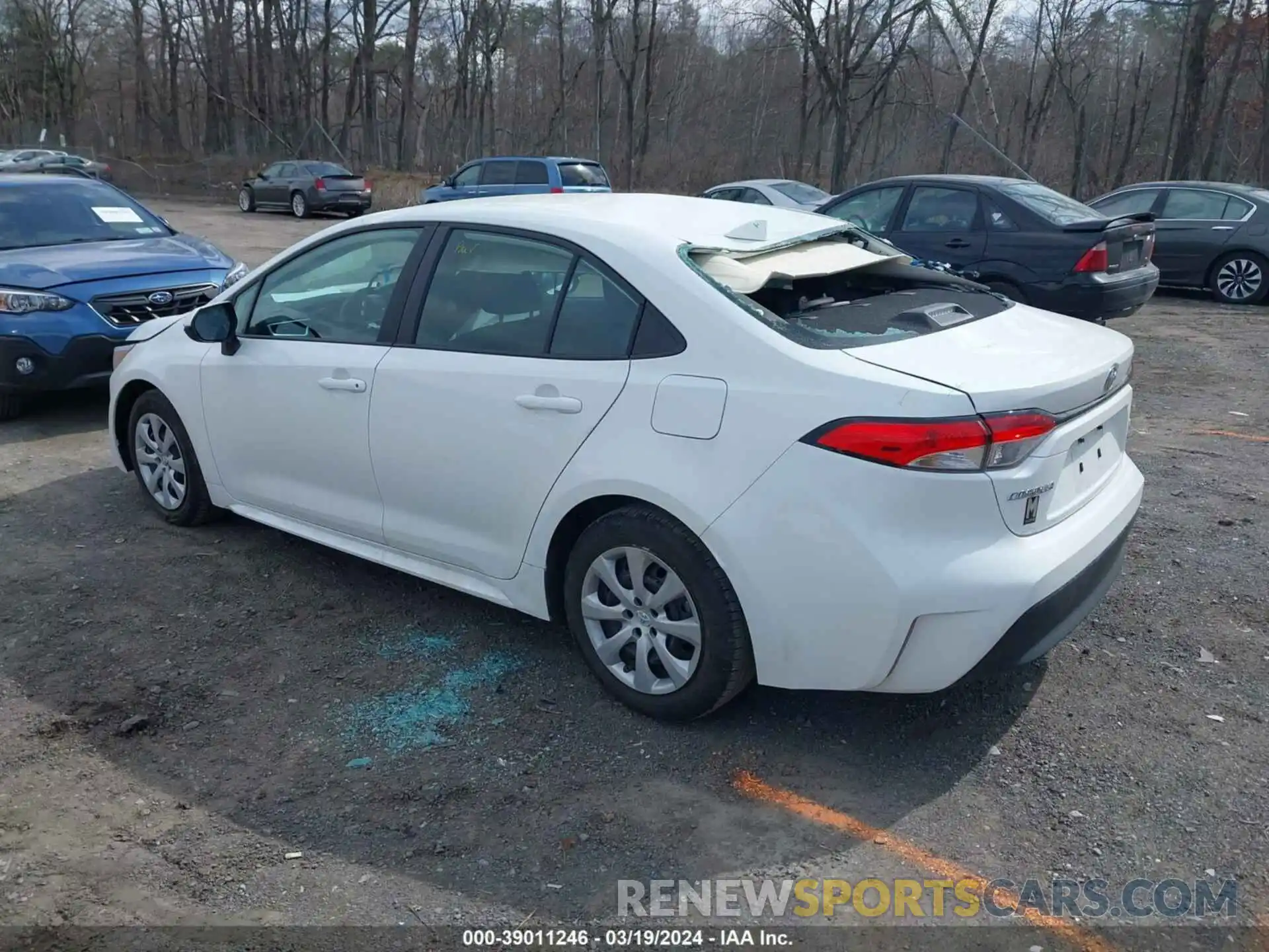 3 Photograph of a damaged car 5YFB4MDE1PP029596 TOYOTA COROLLA 2023