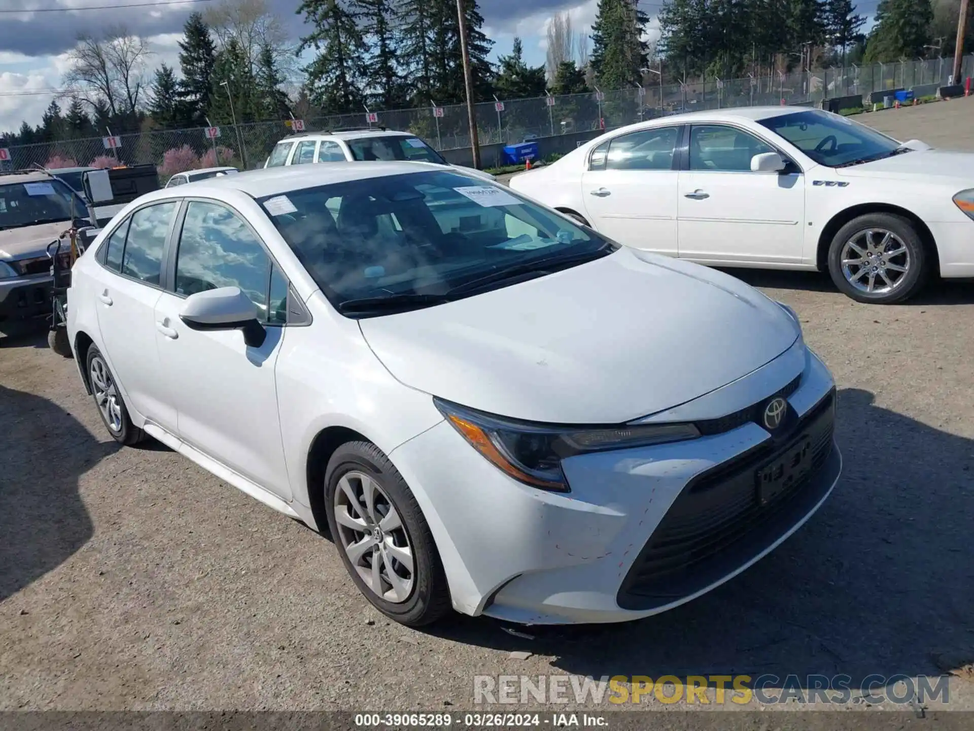 1 Photograph of a damaged car 5YFB4MDE1PP033812 TOYOTA COROLLA 2023