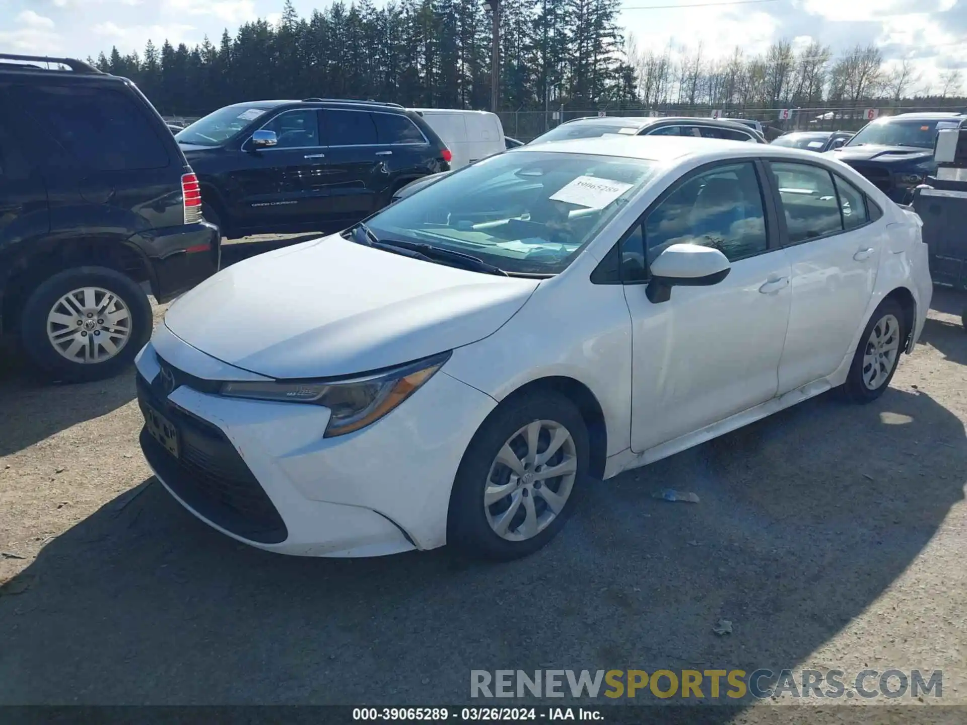 2 Photograph of a damaged car 5YFB4MDE1PP033812 TOYOTA COROLLA 2023