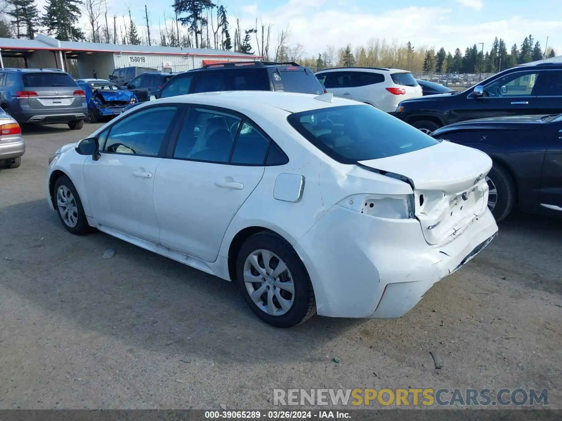 3 Photograph of a damaged car 5YFB4MDE1PP033812 TOYOTA COROLLA 2023