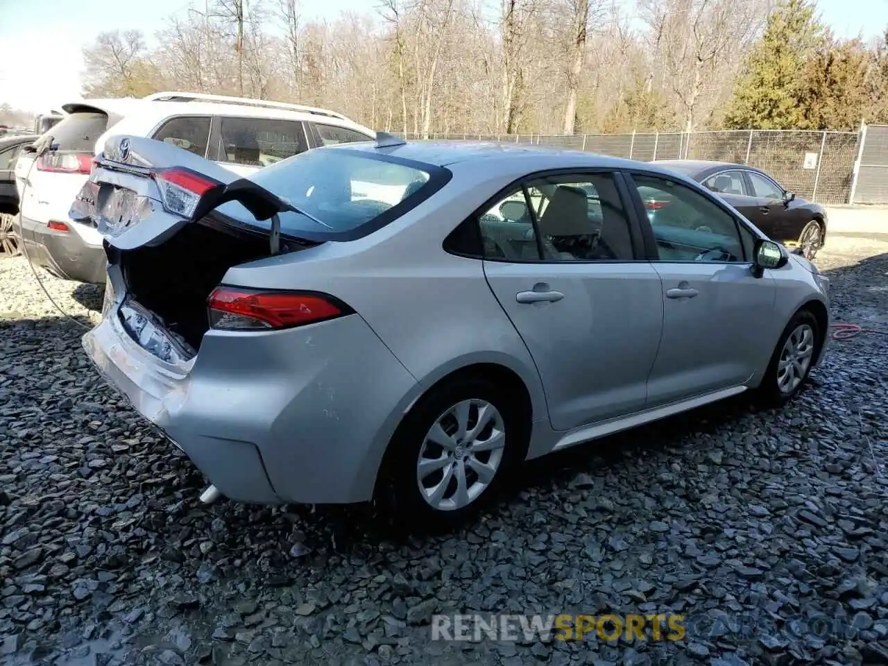 3 Photograph of a damaged car 5YFB4MDE1PP037701 TOYOTA COROLLA 2023