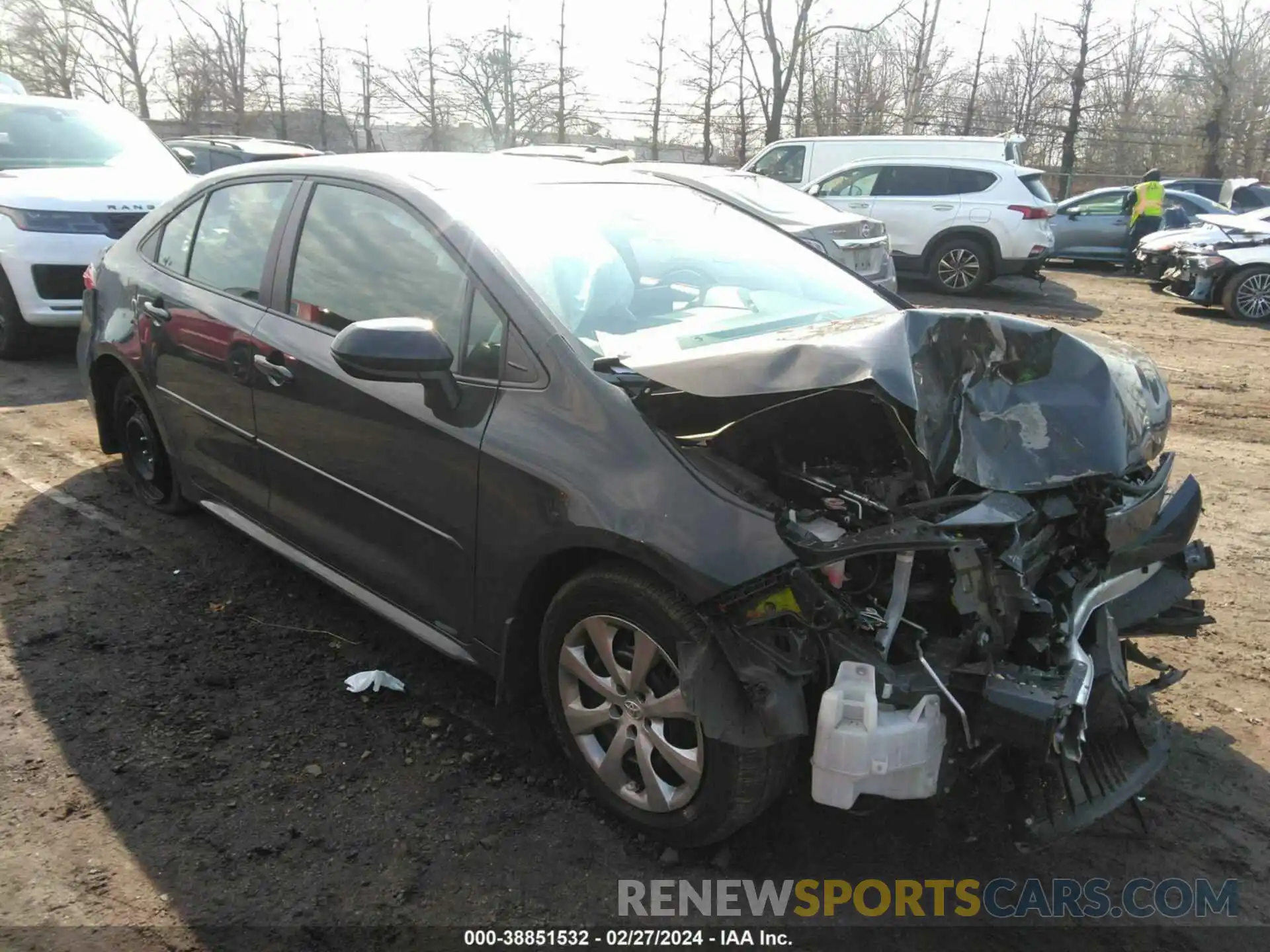 1 Photograph of a damaged car 5YFB4MDE1PP039951 TOYOTA COROLLA 2023