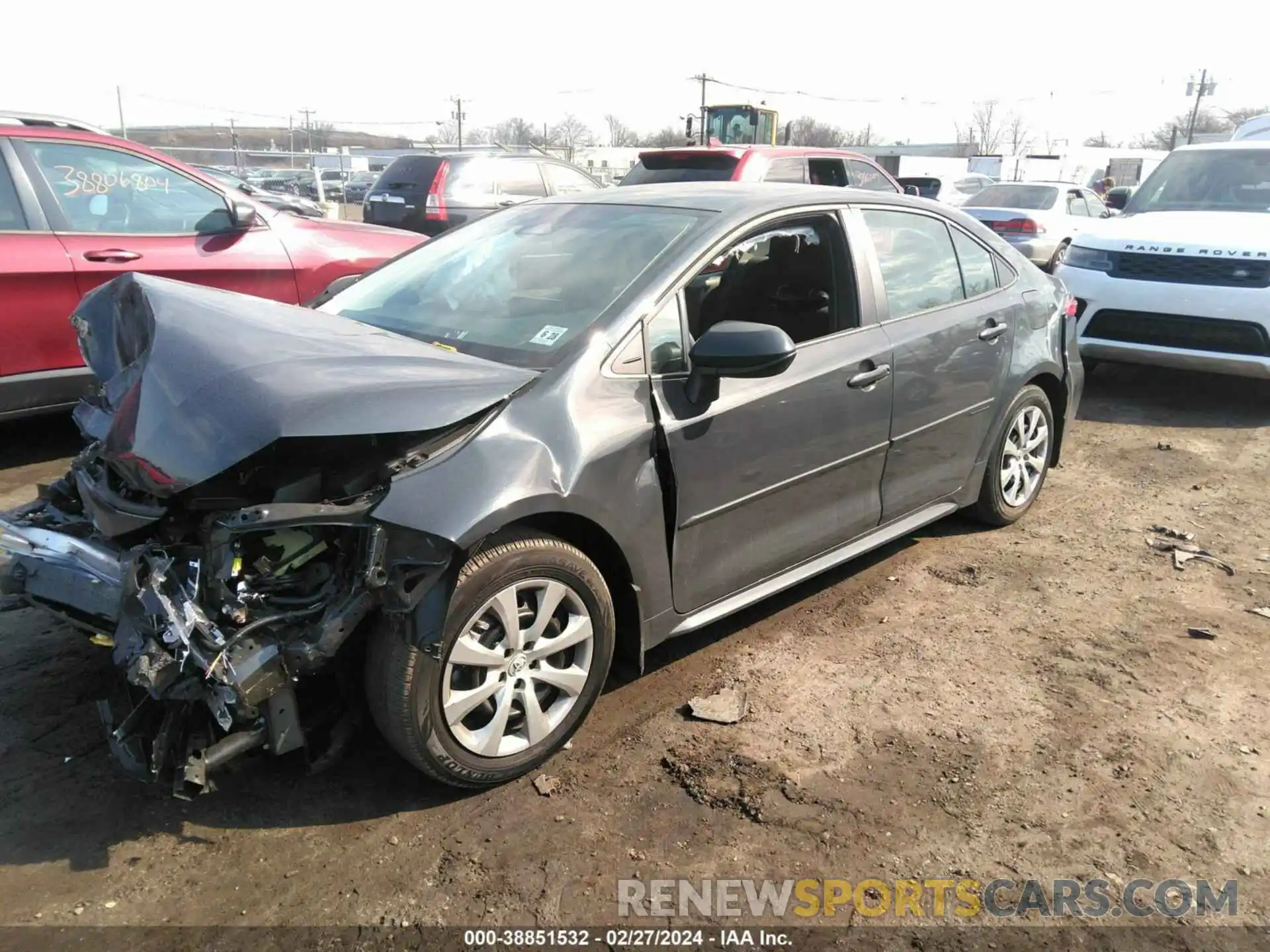 2 Photograph of a damaged car 5YFB4MDE1PP039951 TOYOTA COROLLA 2023