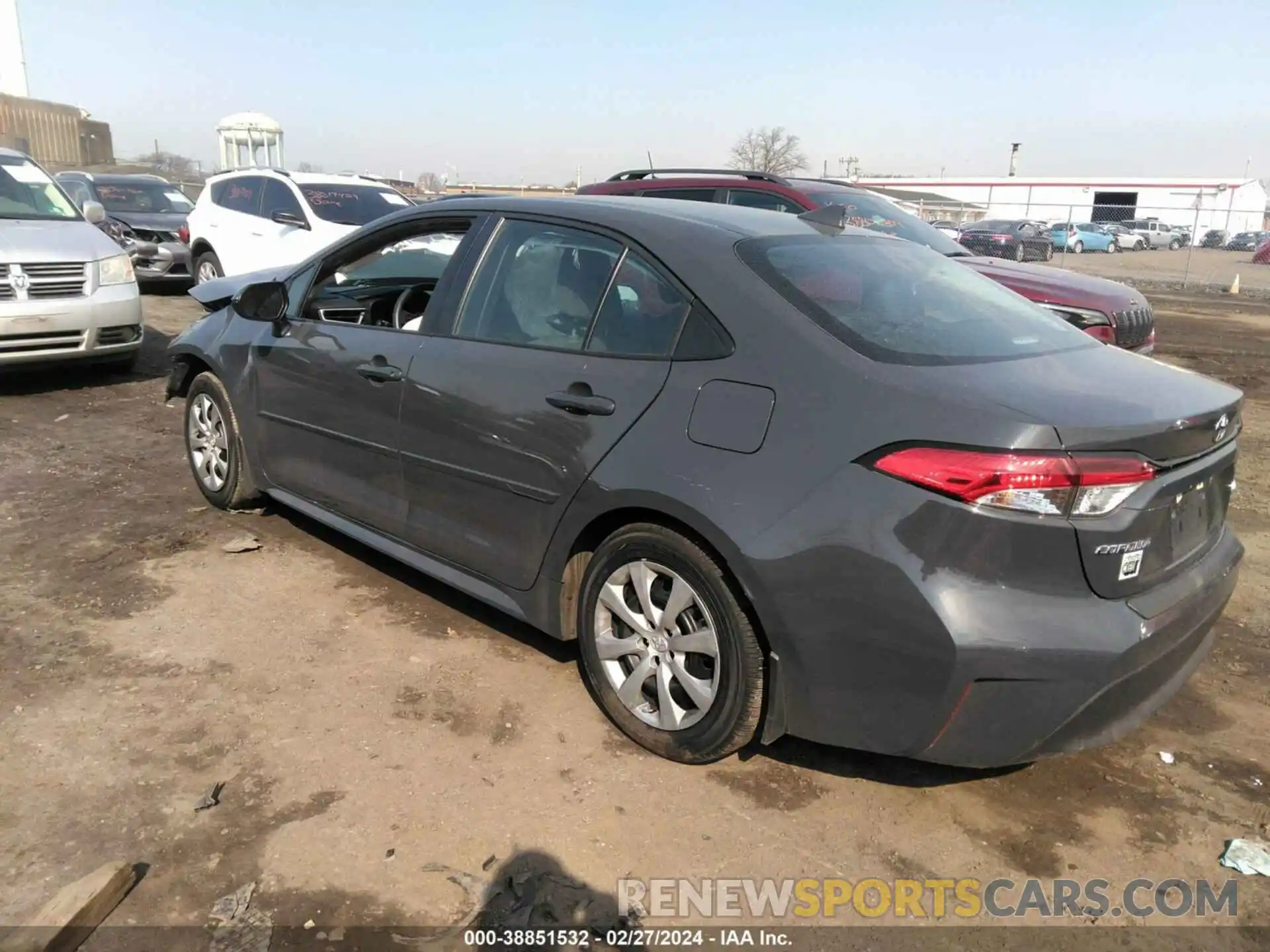 3 Photograph of a damaged car 5YFB4MDE1PP039951 TOYOTA COROLLA 2023