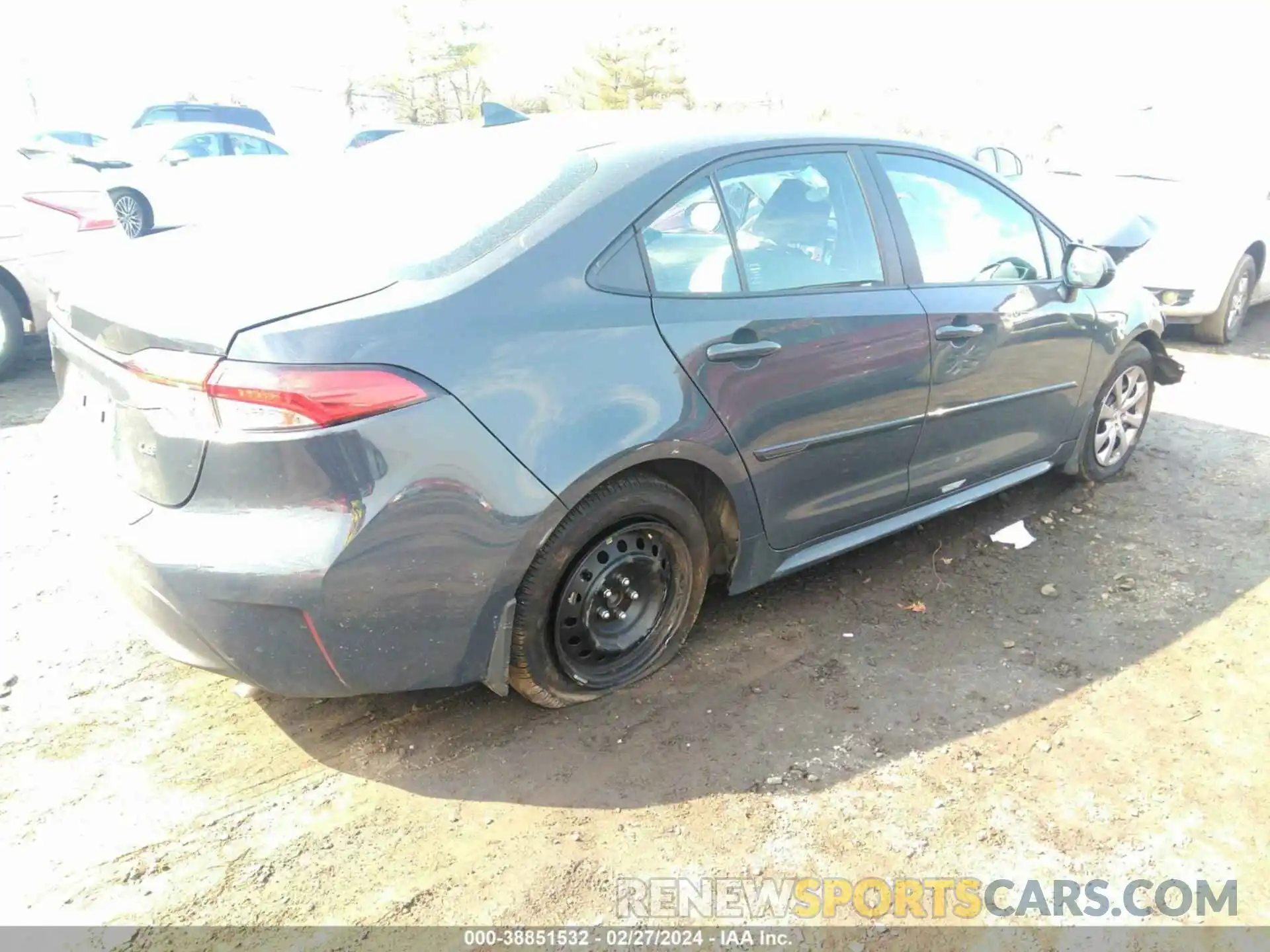 4 Photograph of a damaged car 5YFB4MDE1PP039951 TOYOTA COROLLA 2023