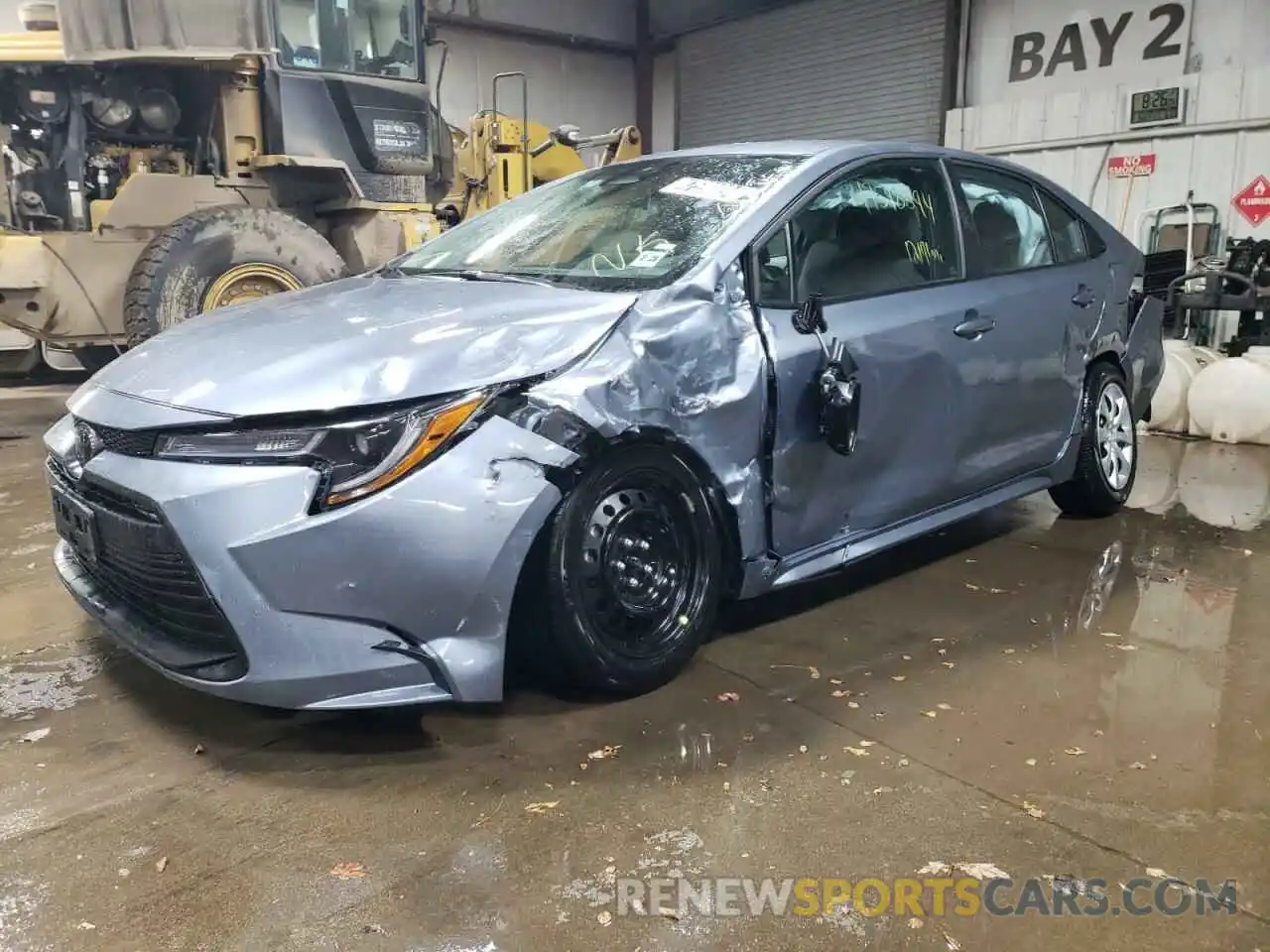 1 Photograph of a damaged car 5YFB4MDE1PP044969 TOYOTA COROLLA 2023