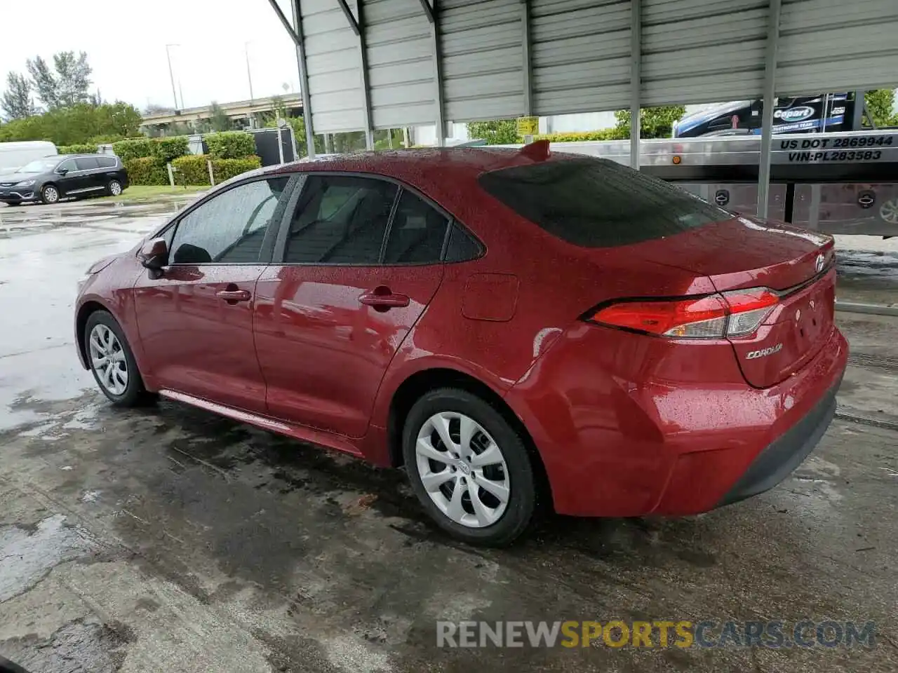 2 Photograph of a damaged car 5YFB4MDE1PP046625 TOYOTA COROLLA 2023