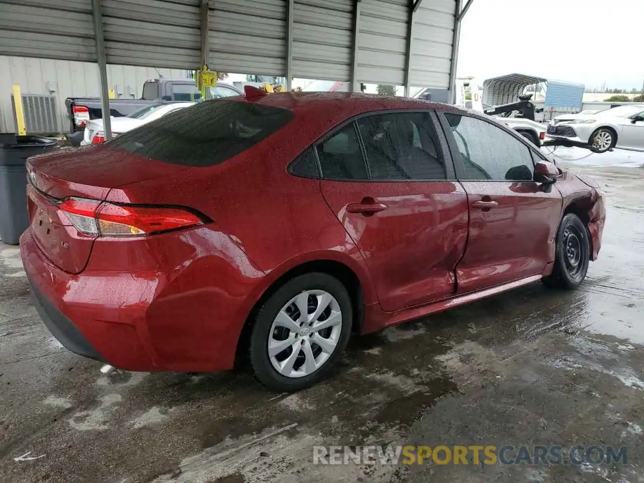 3 Photograph of a damaged car 5YFB4MDE1PP046625 TOYOTA COROLLA 2023