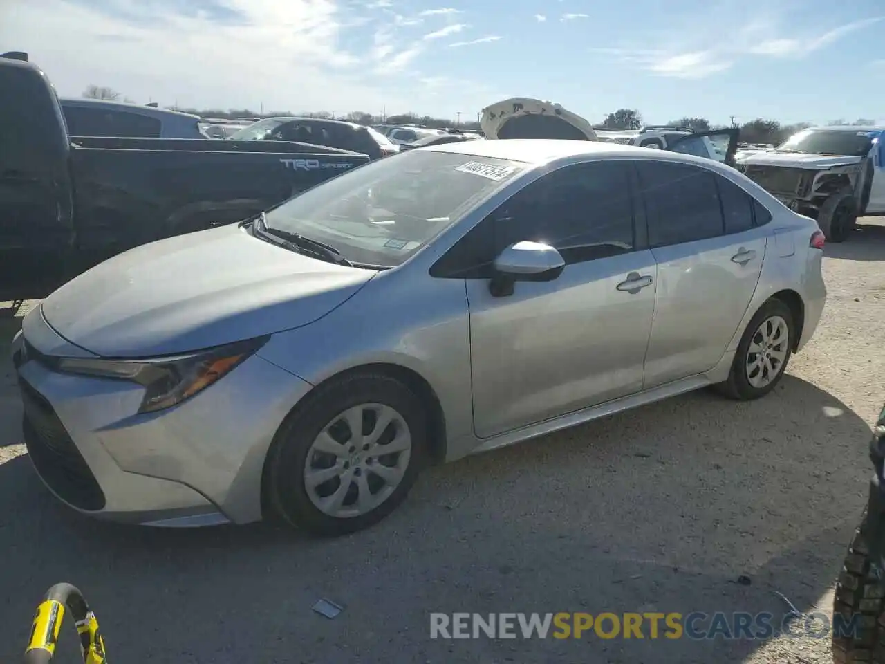 1 Photograph of a damaged car 5YFB4MDE1PP076434 TOYOTA COROLLA 2023