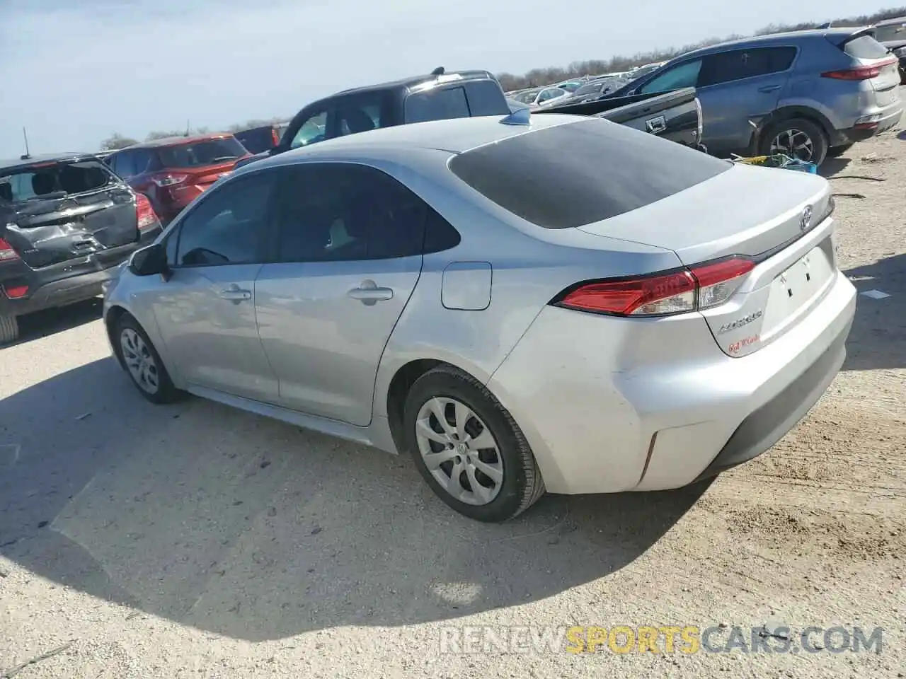 2 Photograph of a damaged car 5YFB4MDE1PP076434 TOYOTA COROLLA 2023