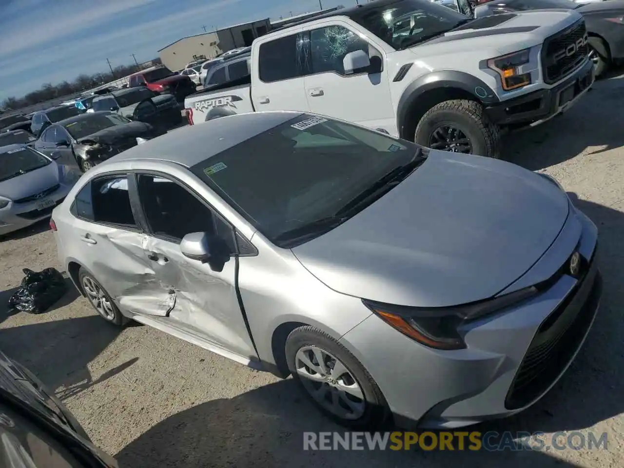 4 Photograph of a damaged car 5YFB4MDE1PP076434 TOYOTA COROLLA 2023