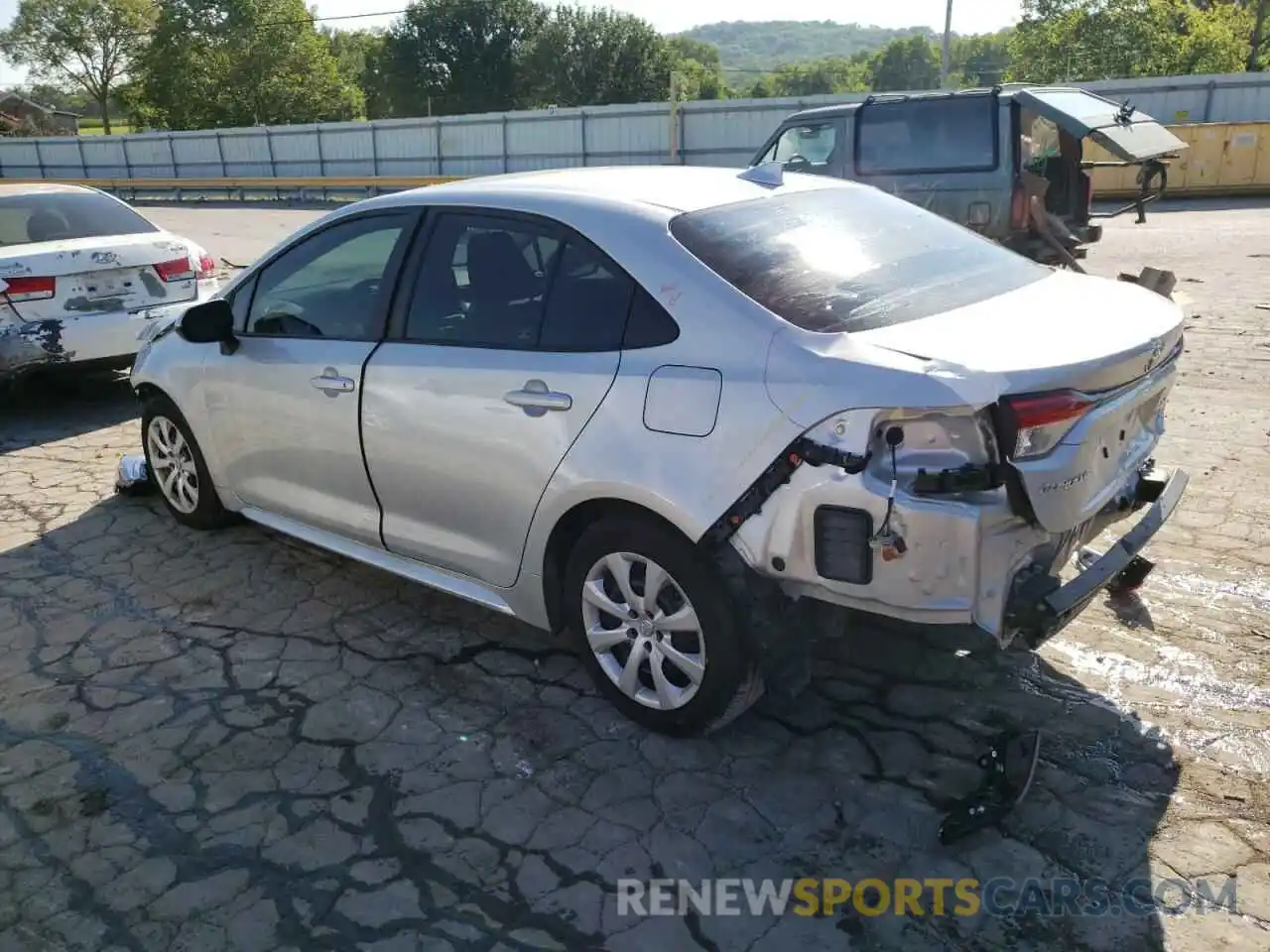 2 Photograph of a damaged car 5YFB4MDE2PP004397 TOYOTA COROLLA 2023