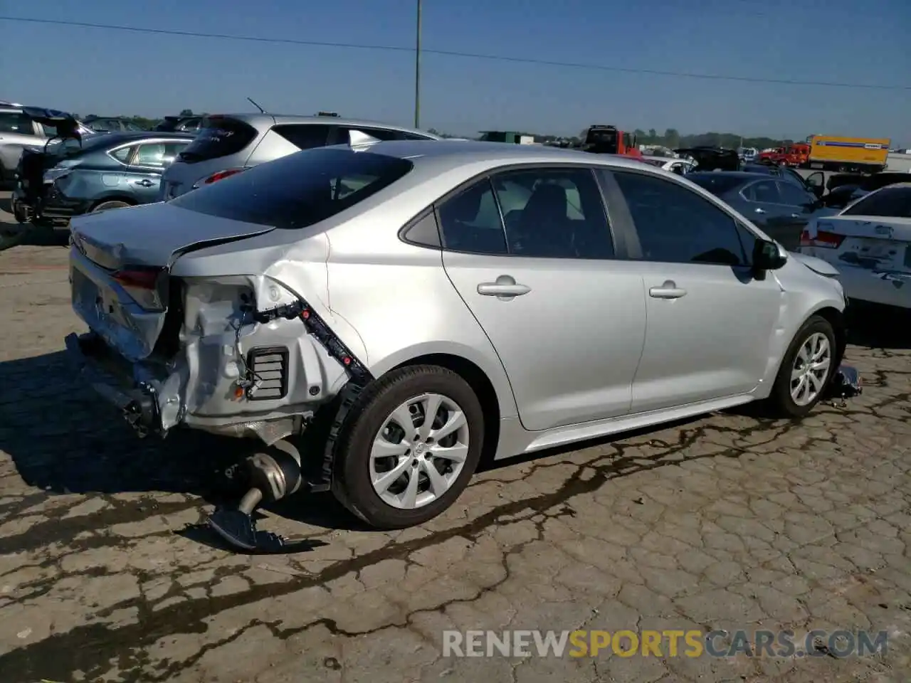 3 Photograph of a damaged car 5YFB4MDE2PP004397 TOYOTA COROLLA 2023