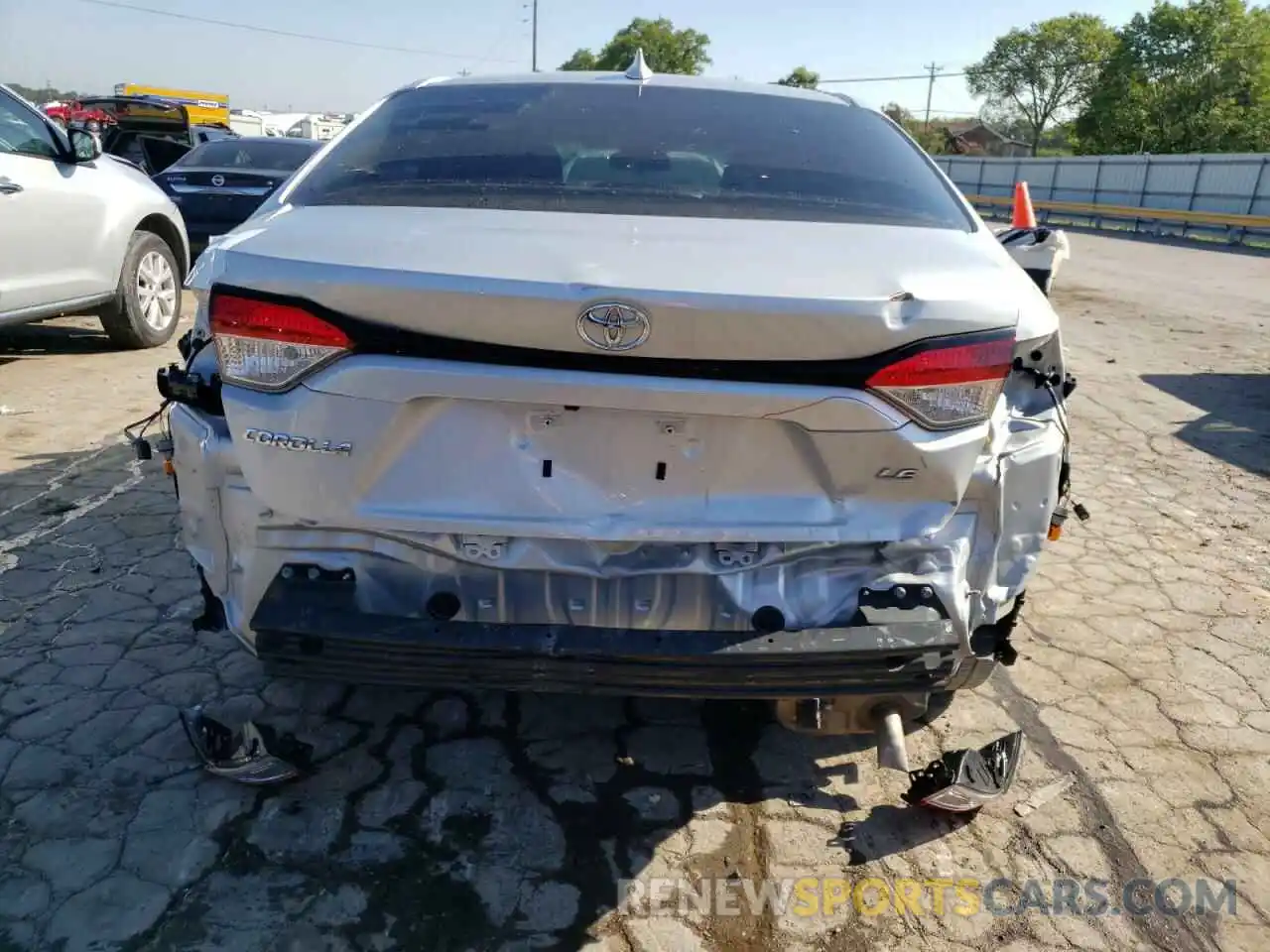 6 Photograph of a damaged car 5YFB4MDE2PP004397 TOYOTA COROLLA 2023