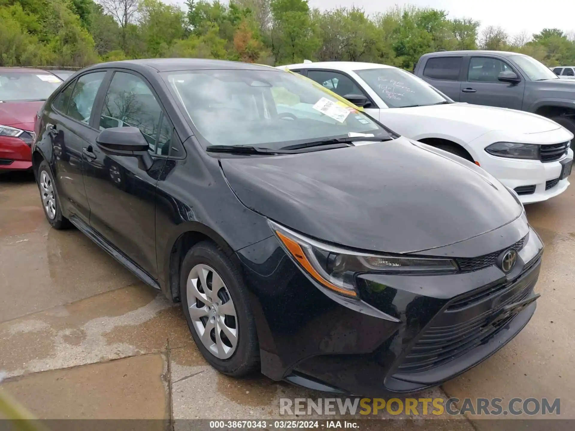 1 Photograph of a damaged car 5YFB4MDE2PP015982 TOYOTA COROLLA 2023