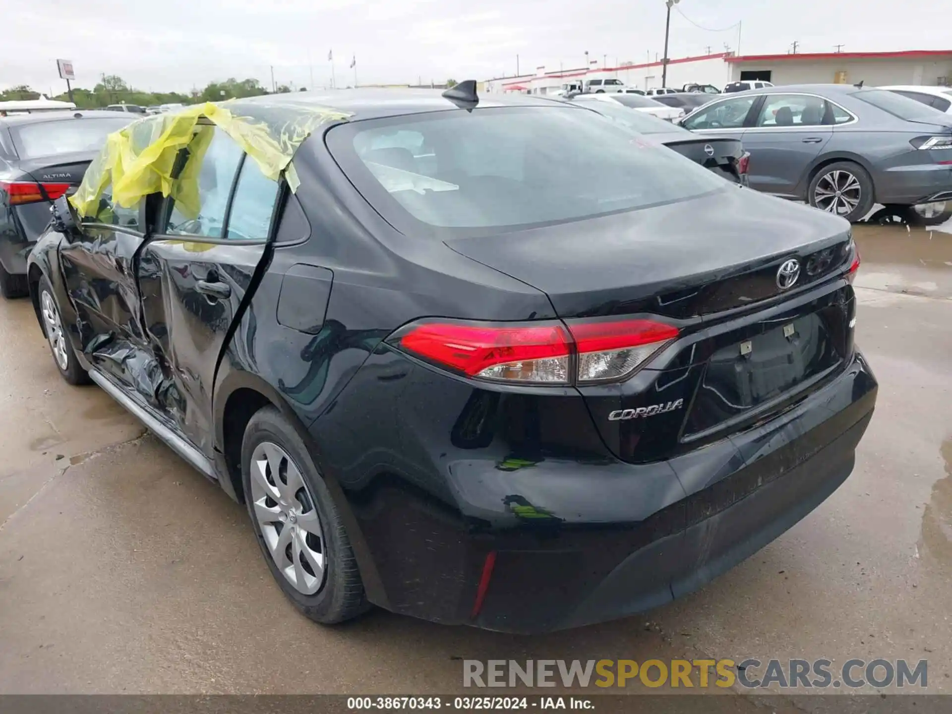 3 Photograph of a damaged car 5YFB4MDE2PP015982 TOYOTA COROLLA 2023