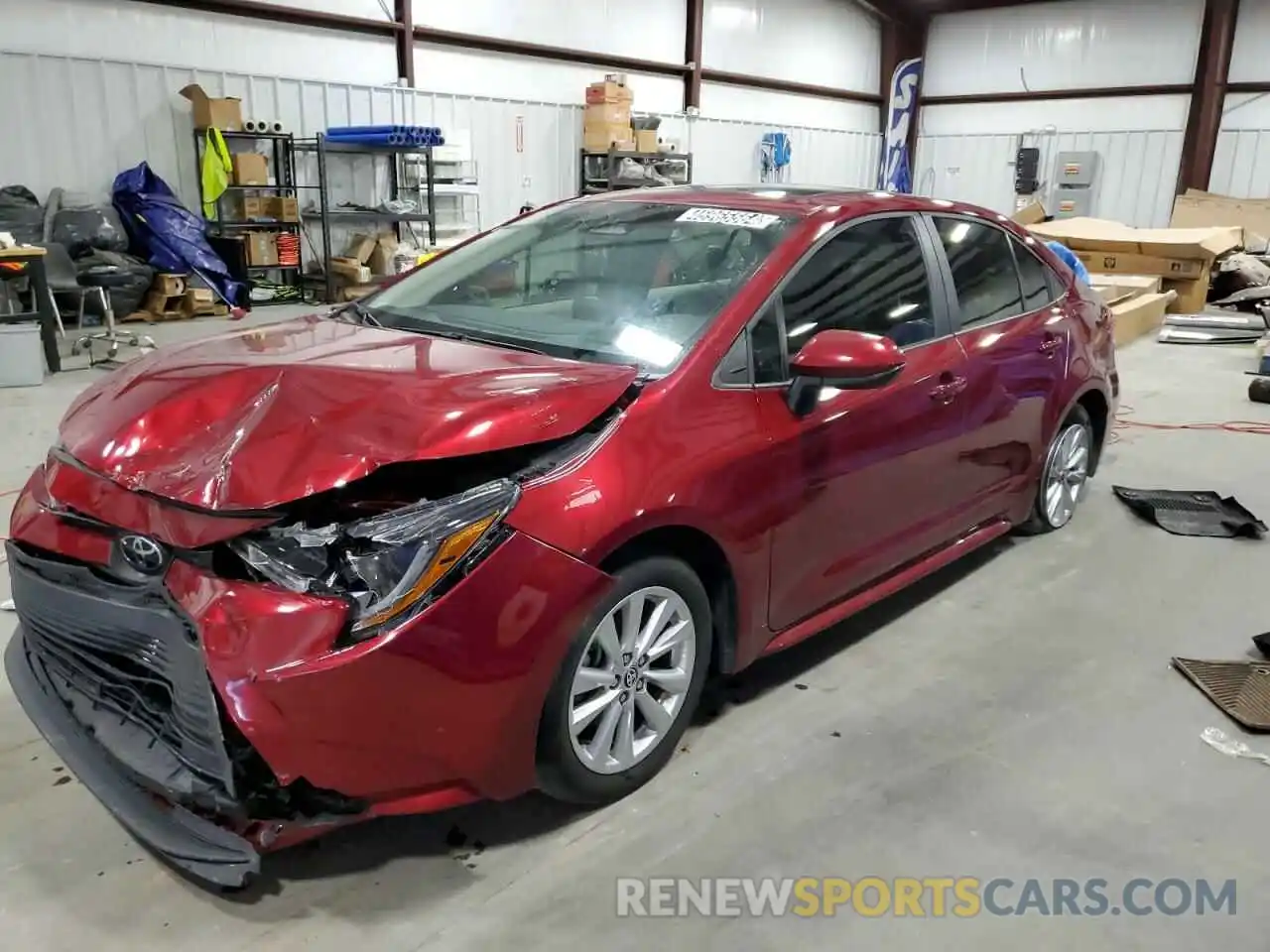 1 Photograph of a damaged car 5YFB4MDE2PP036217 TOYOTA COROLLA 2023