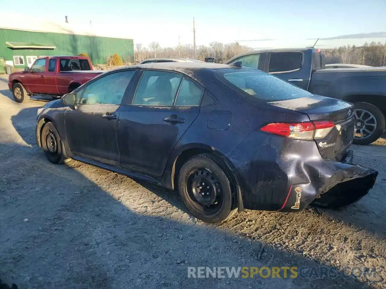 2 Photograph of a damaged car 5YFB4MDE2PP040929 TOYOTA COROLLA 2023