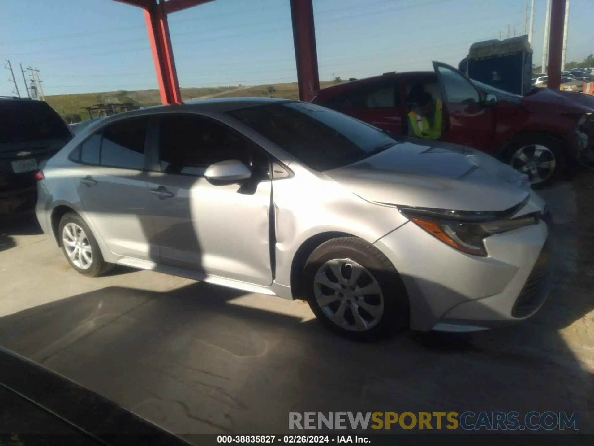 14 Photograph of a damaged car 5YFB4MDE2PP074868 TOYOTA COROLLA 2023