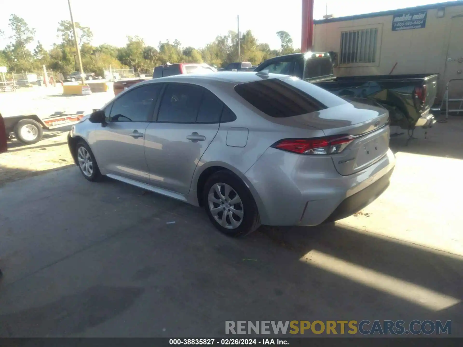 3 Photograph of a damaged car 5YFB4MDE2PP074868 TOYOTA COROLLA 2023