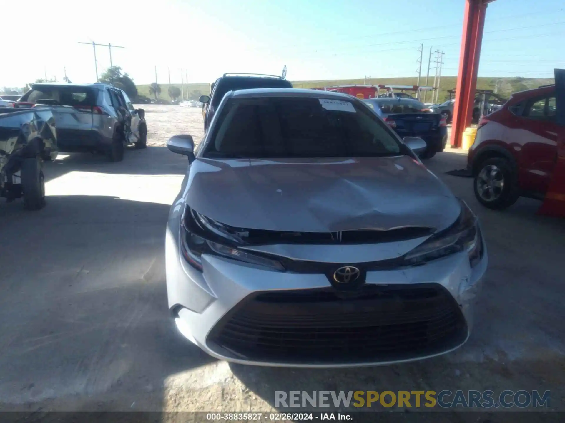 6 Photograph of a damaged car 5YFB4MDE2PP074868 TOYOTA COROLLA 2023