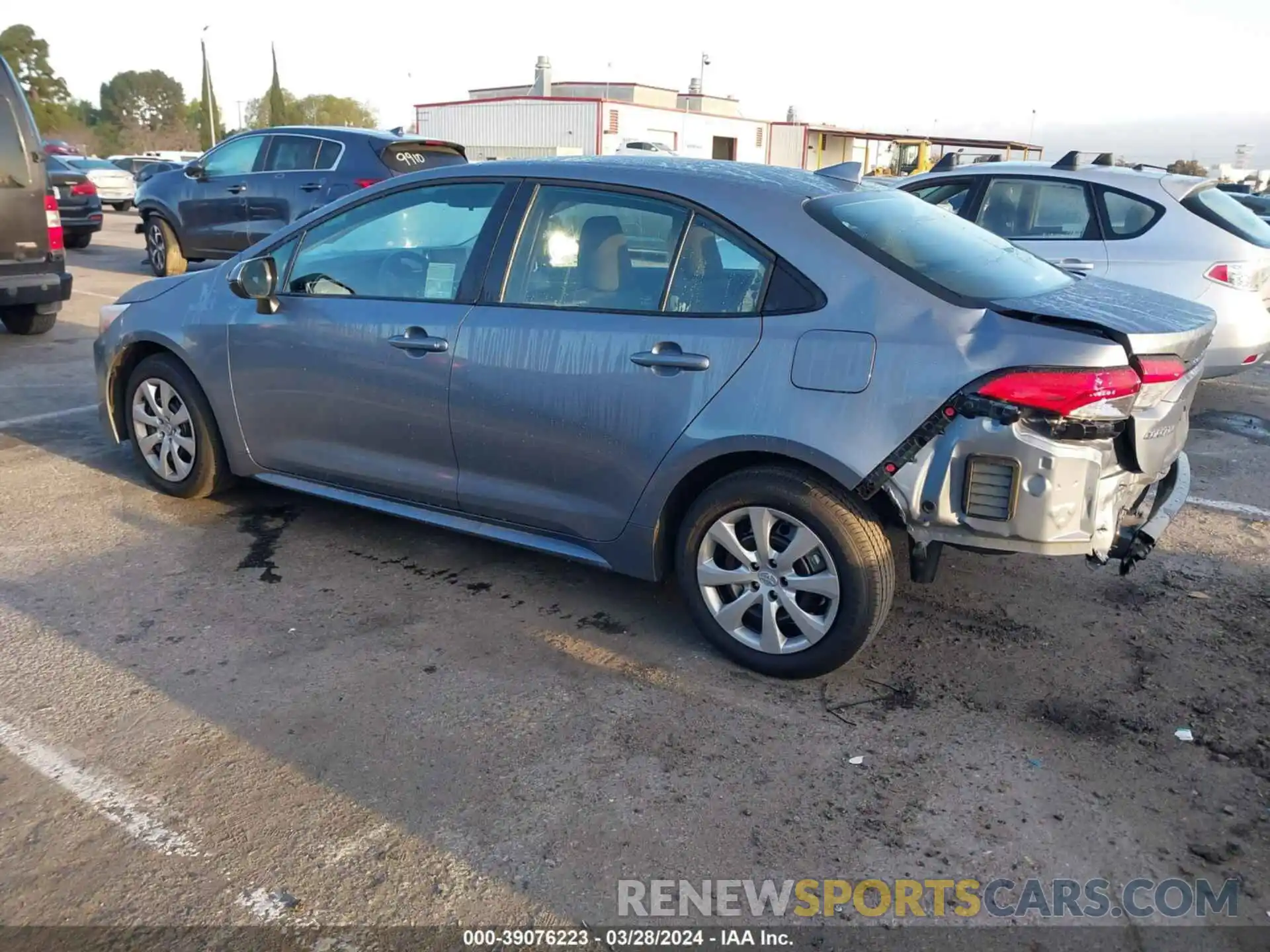 14 Photograph of a damaged car 5YFB4MDE3PP013674 TOYOTA COROLLA 2023