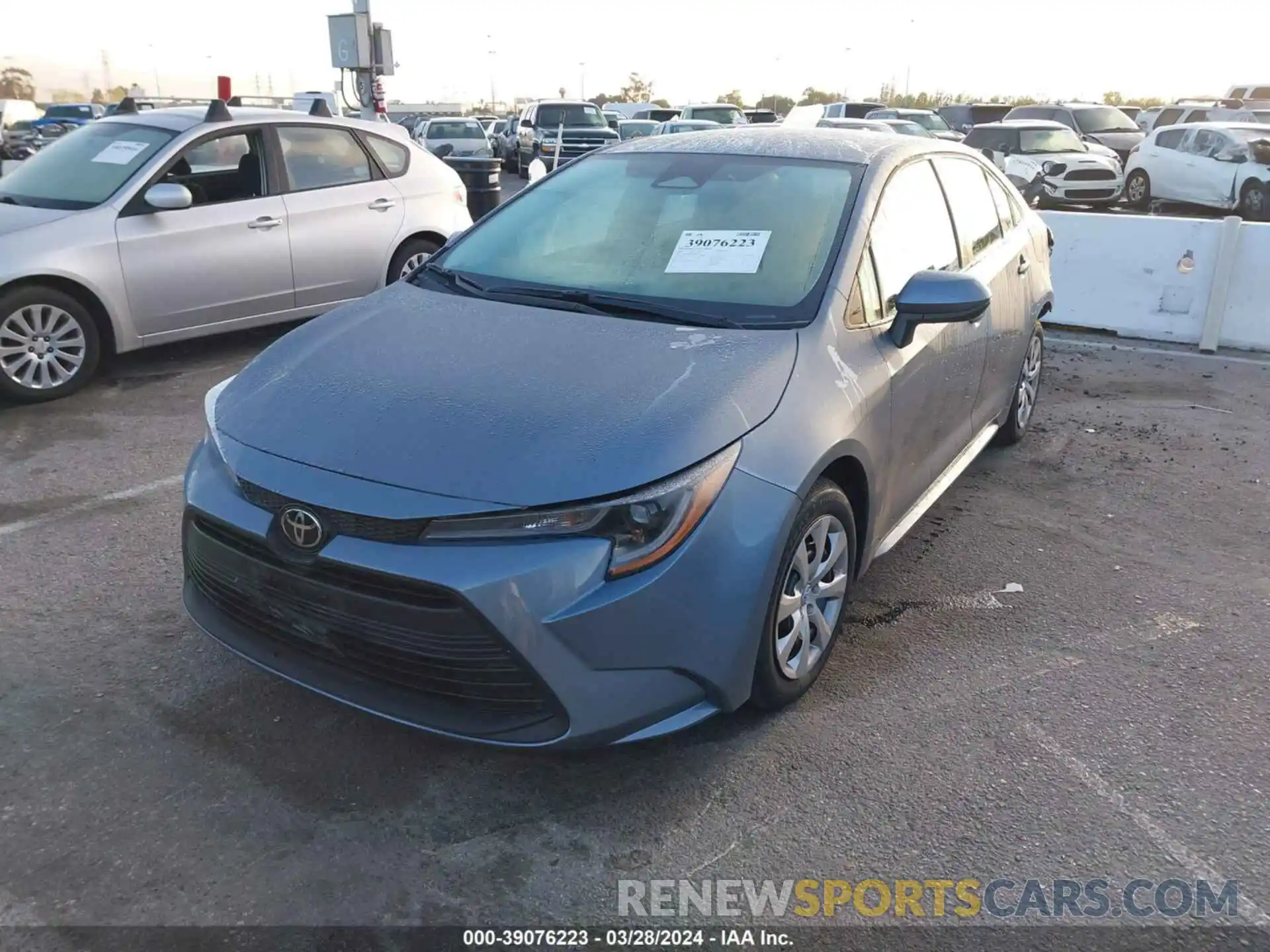 2 Photograph of a damaged car 5YFB4MDE3PP013674 TOYOTA COROLLA 2023