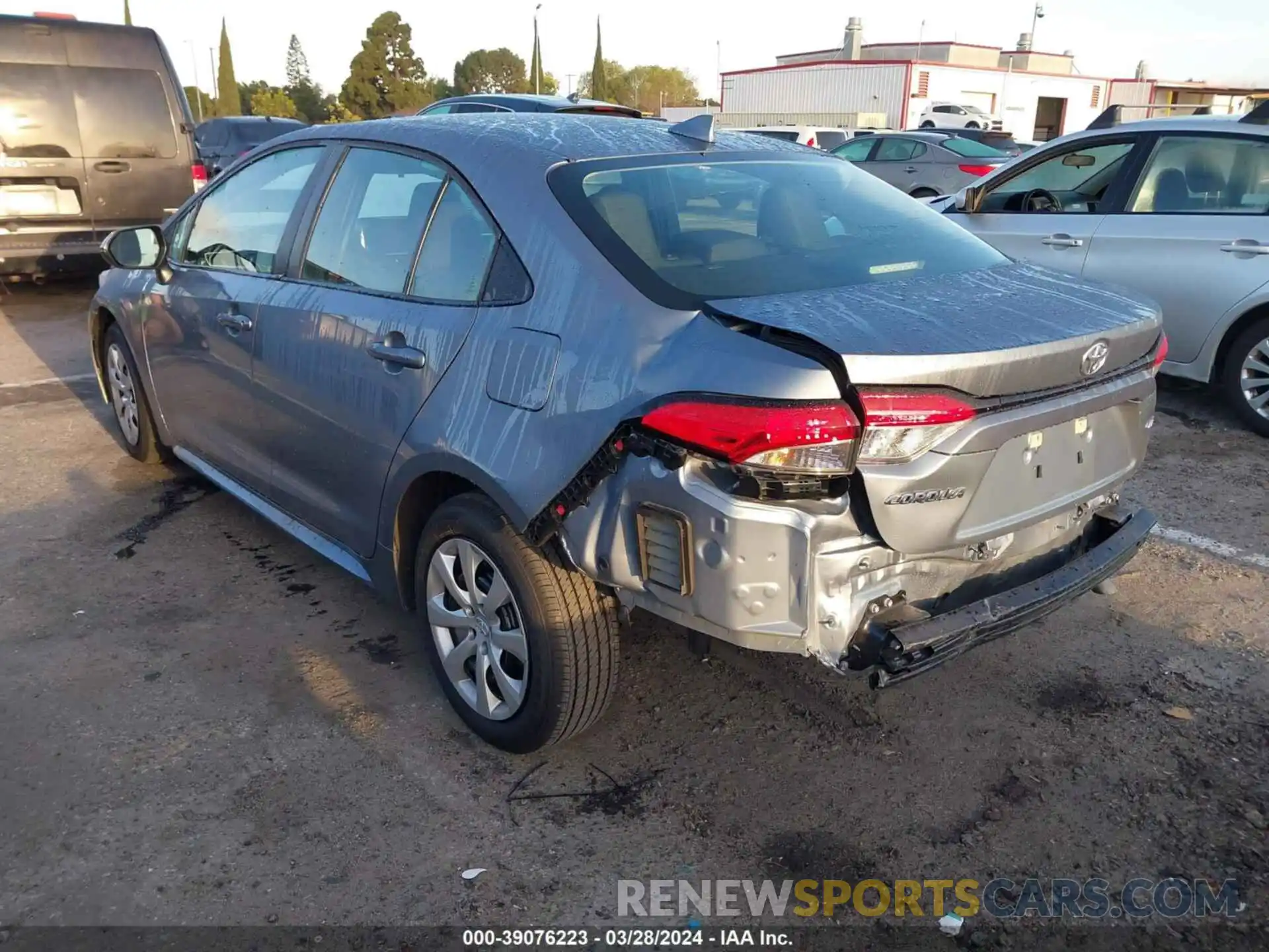 3 Photograph of a damaged car 5YFB4MDE3PP013674 TOYOTA COROLLA 2023