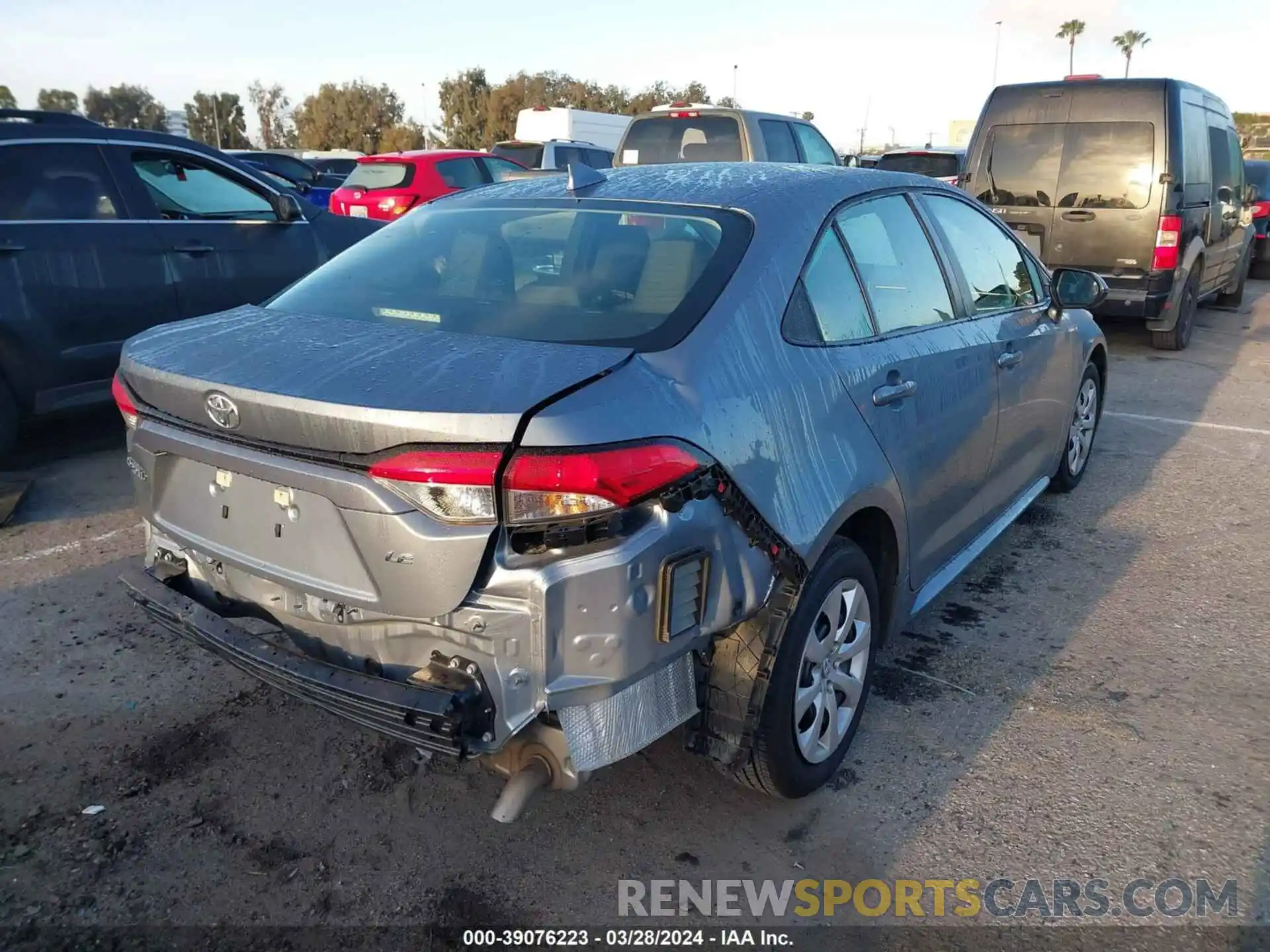 4 Photograph of a damaged car 5YFB4MDE3PP013674 TOYOTA COROLLA 2023