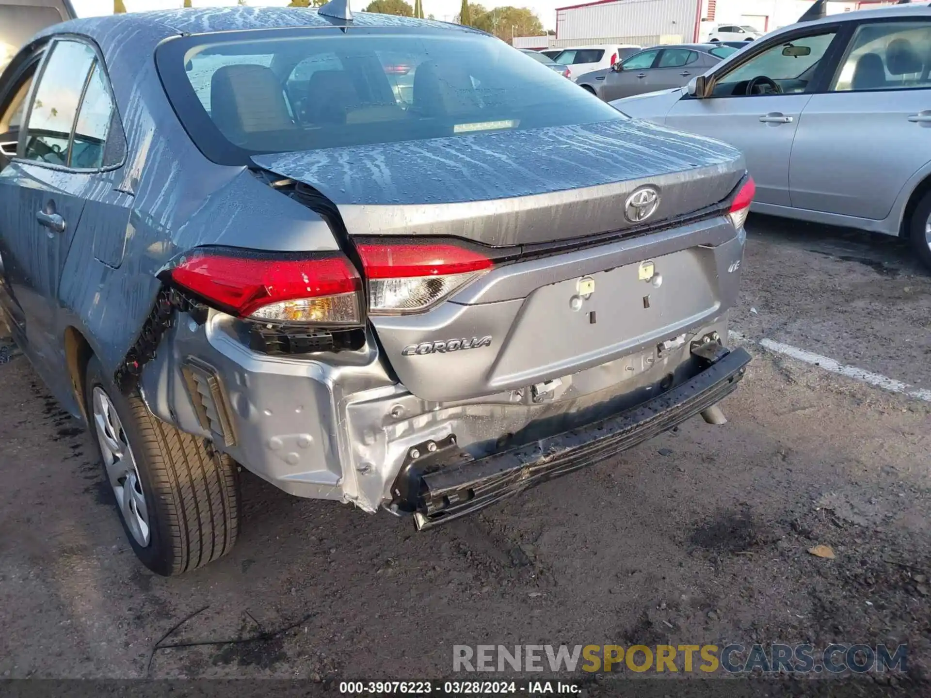 6 Photograph of a damaged car 5YFB4MDE3PP013674 TOYOTA COROLLA 2023