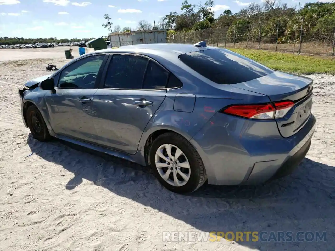 2 Photograph of a damaged car 5YFB4MDE3PP034427 TOYOTA COROLLA 2023