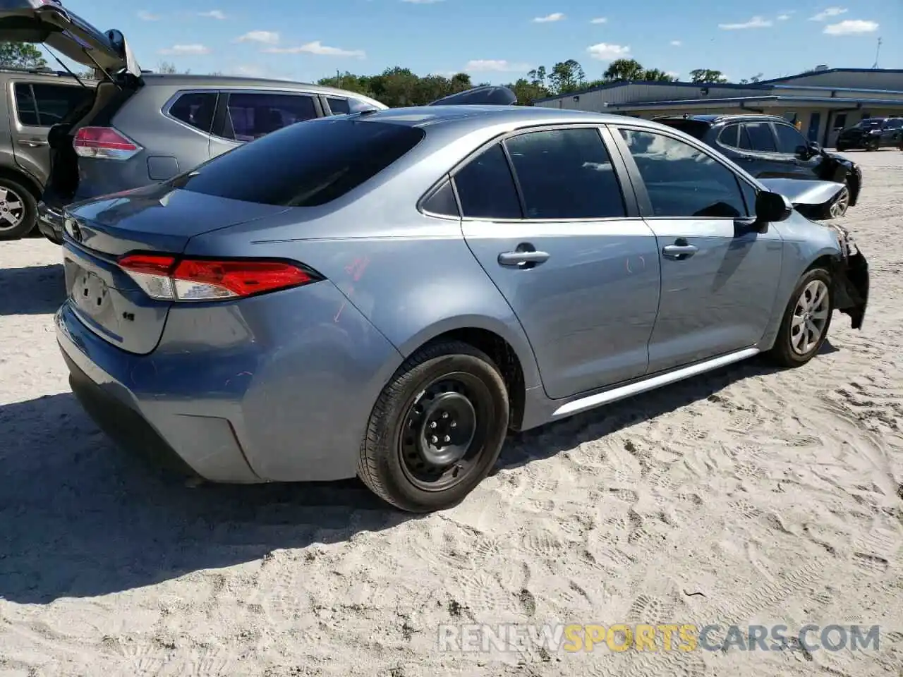 3 Photograph of a damaged car 5YFB4MDE3PP034427 TOYOTA COROLLA 2023