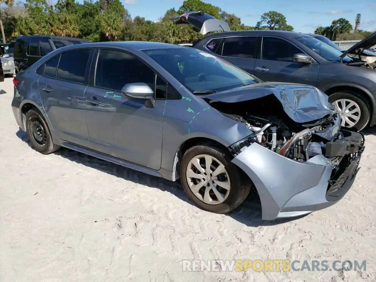 4 Photograph of a damaged car 5YFB4MDE3PP034427 TOYOTA COROLLA 2023