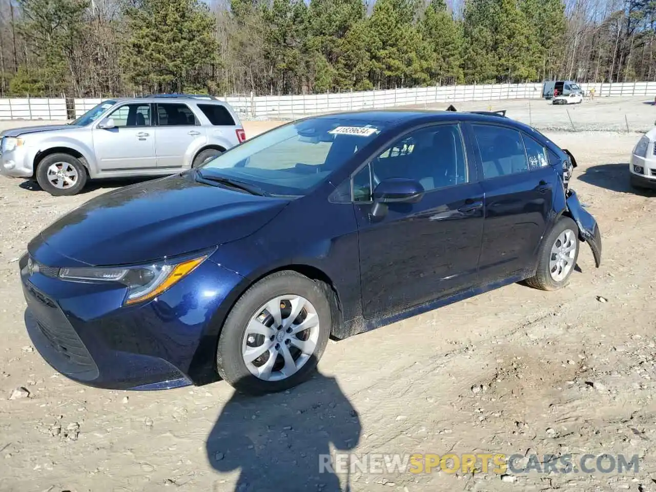 1 Photograph of a damaged car 5YFB4MDE3PP045640 TOYOTA COROLLA 2023