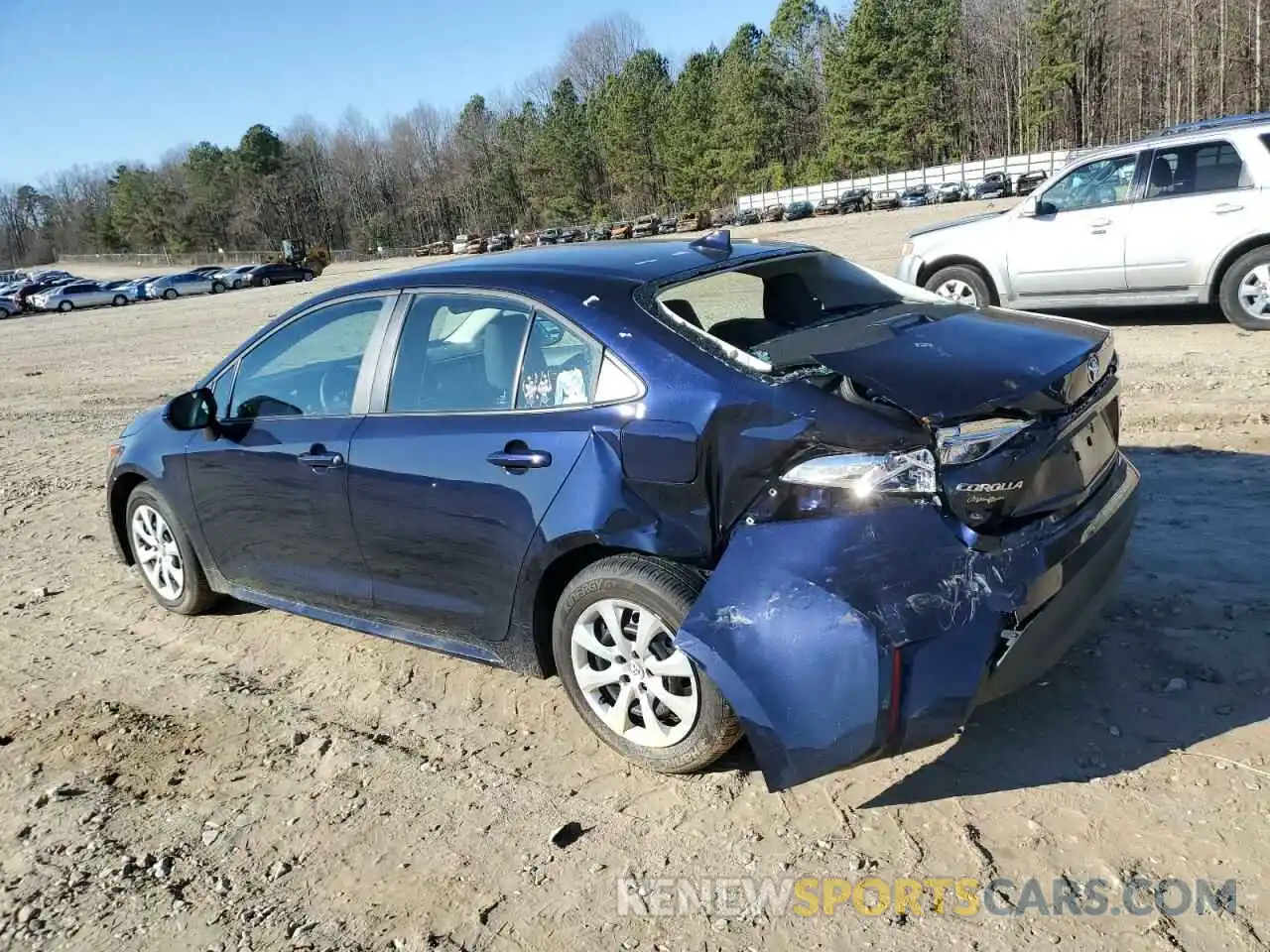 2 Photograph of a damaged car 5YFB4MDE3PP045640 TOYOTA COROLLA 2023