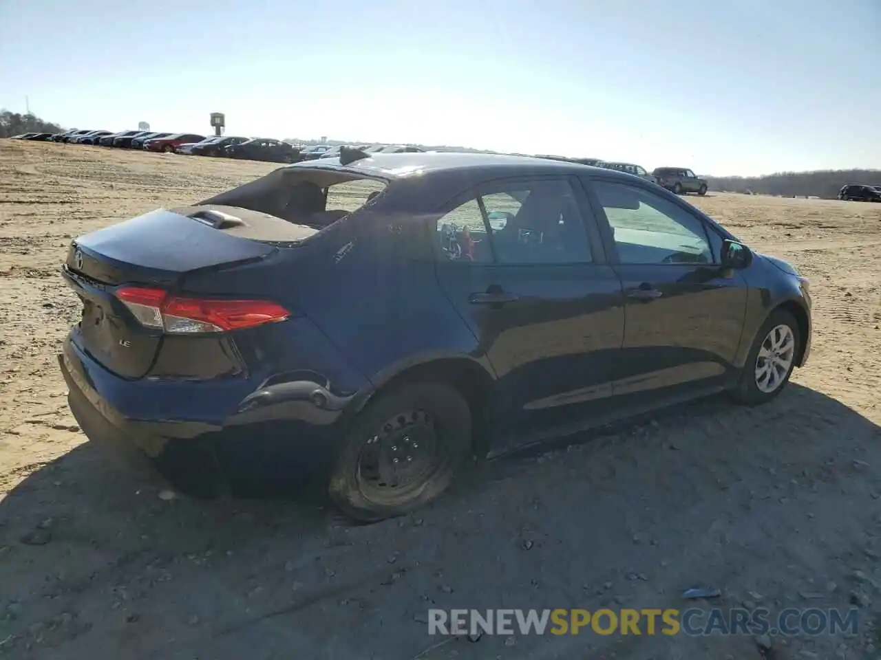 3 Photograph of a damaged car 5YFB4MDE3PP045640 TOYOTA COROLLA 2023