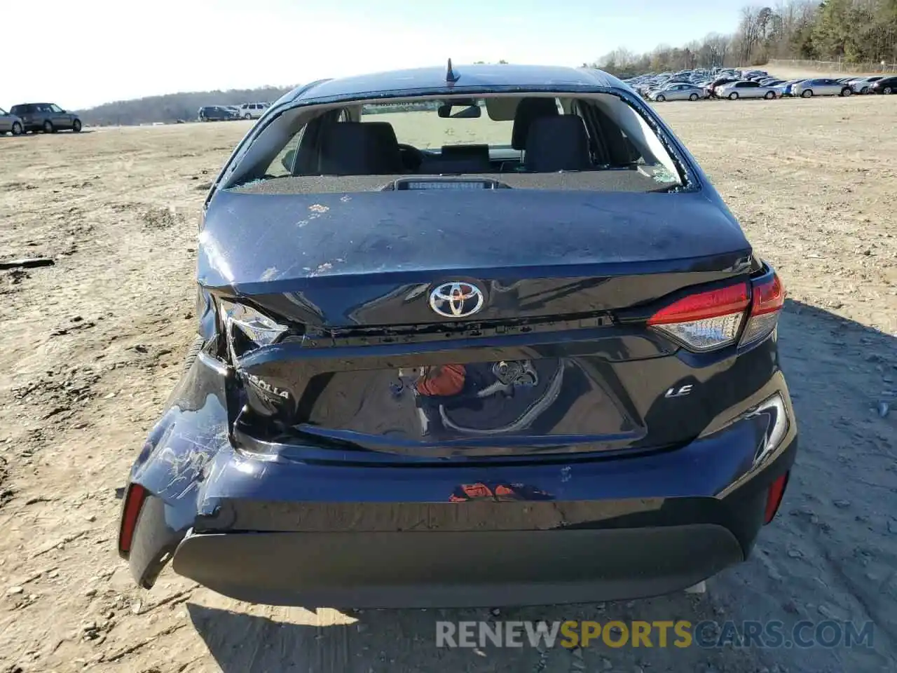 6 Photograph of a damaged car 5YFB4MDE3PP045640 TOYOTA COROLLA 2023