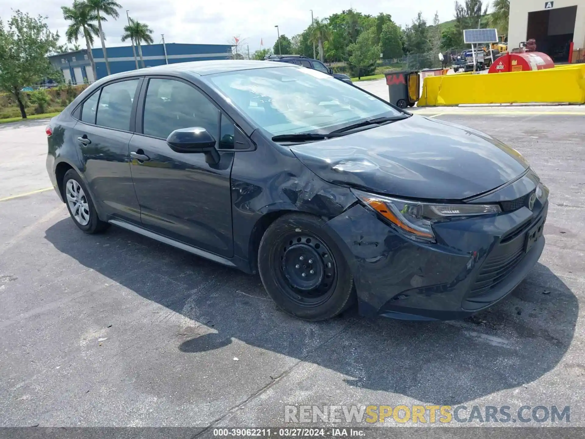 1 Photograph of a damaged car 5YFB4MDE4PP009679 TOYOTA COROLLA 2023