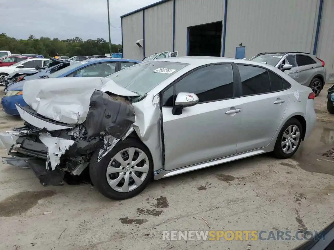 1 Photograph of a damaged car 5YFB4MDE4PP035716 TOYOTA COROLLA 2023