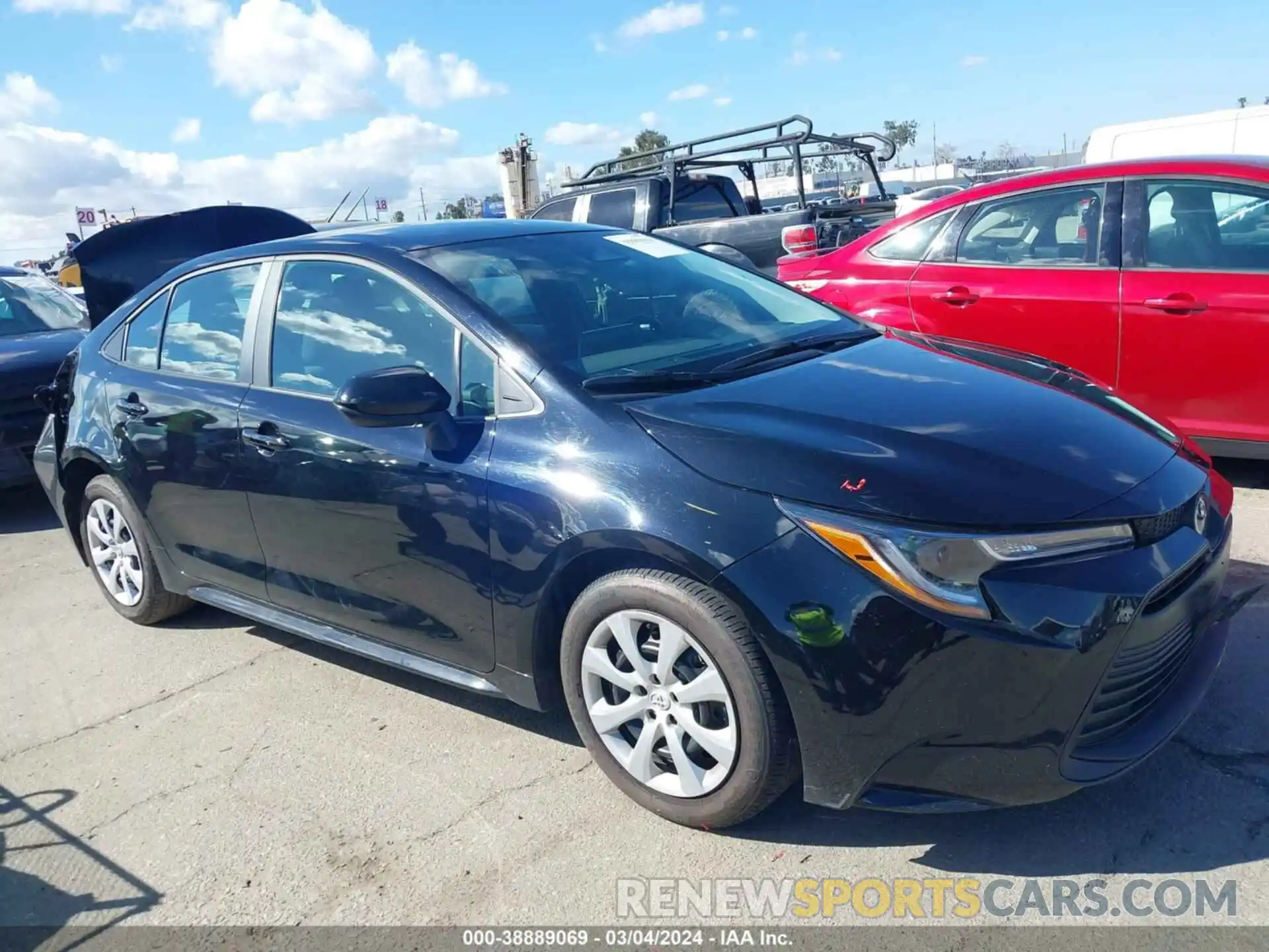 1 Photograph of a damaged car 5YFB4MDE4PP049681 TOYOTA COROLLA 2023