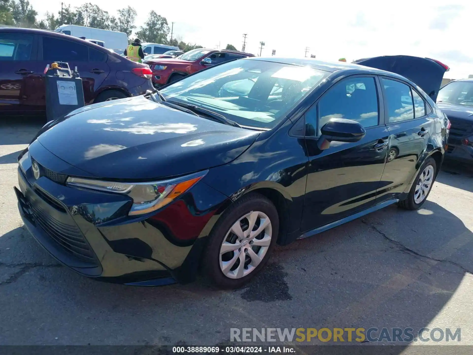 2 Photograph of a damaged car 5YFB4MDE4PP049681 TOYOTA COROLLA 2023