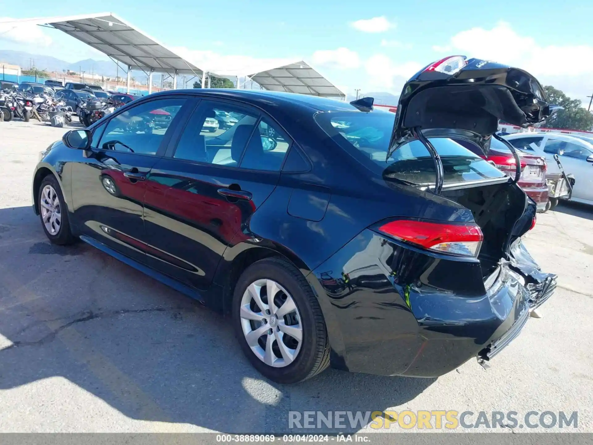 3 Photograph of a damaged car 5YFB4MDE4PP049681 TOYOTA COROLLA 2023