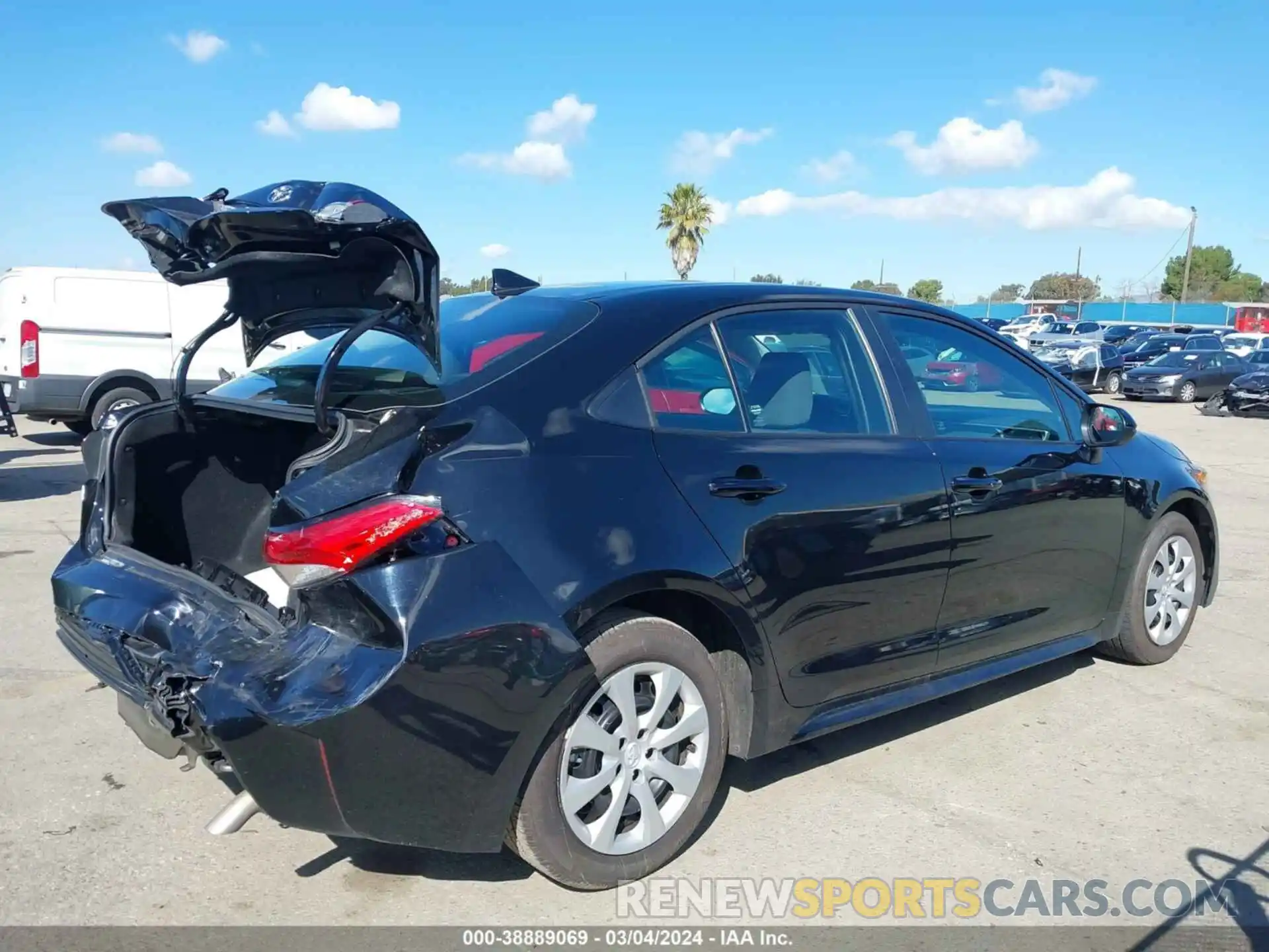 4 Photograph of a damaged car 5YFB4MDE4PP049681 TOYOTA COROLLA 2023