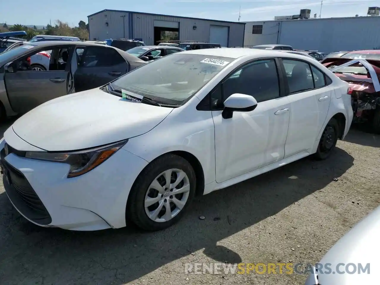 1 Photograph of a damaged car 5YFB4MDE5PP002255 TOYOTA COROLLA 2023