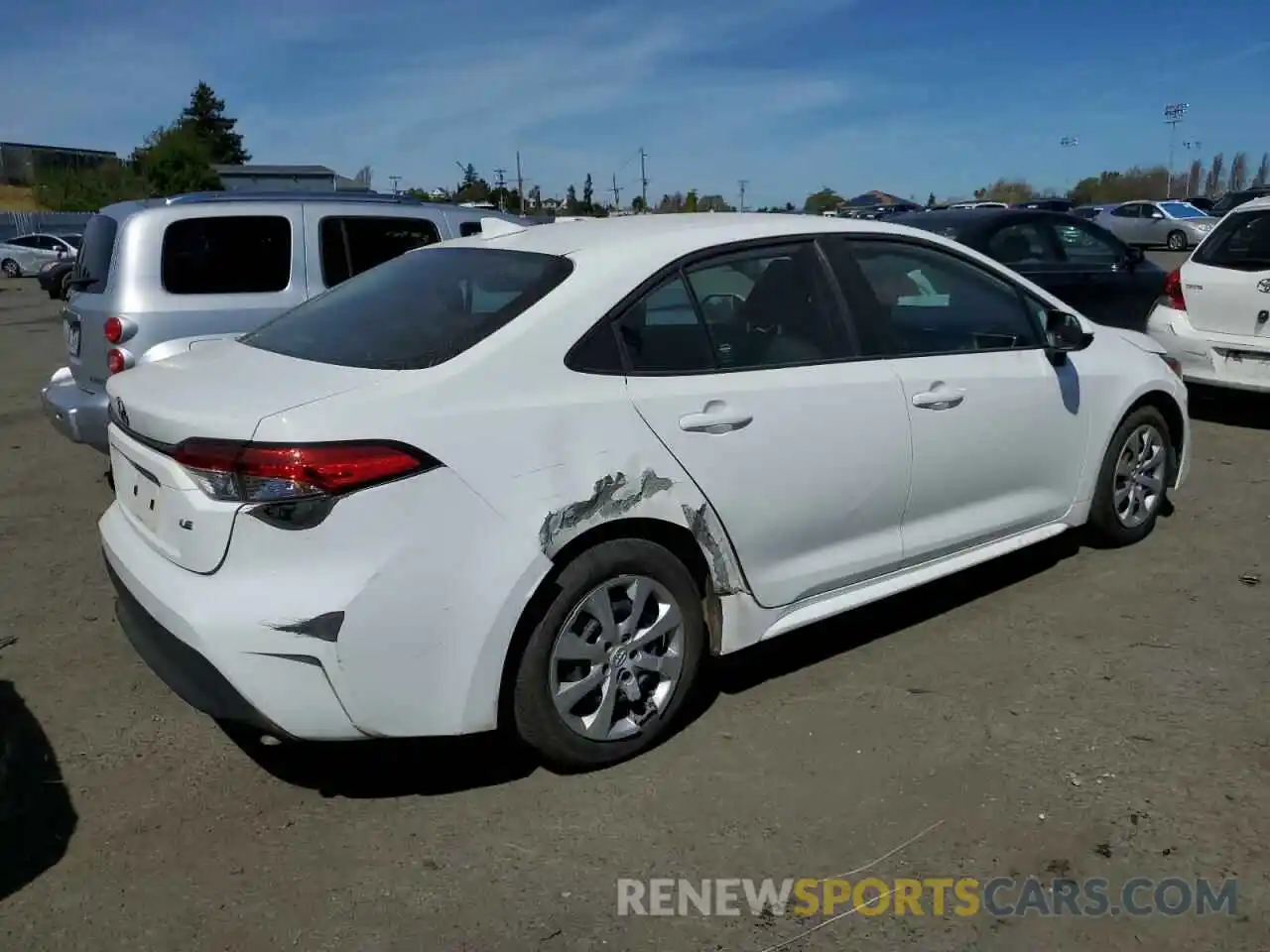 3 Photograph of a damaged car 5YFB4MDE5PP002255 TOYOTA COROLLA 2023