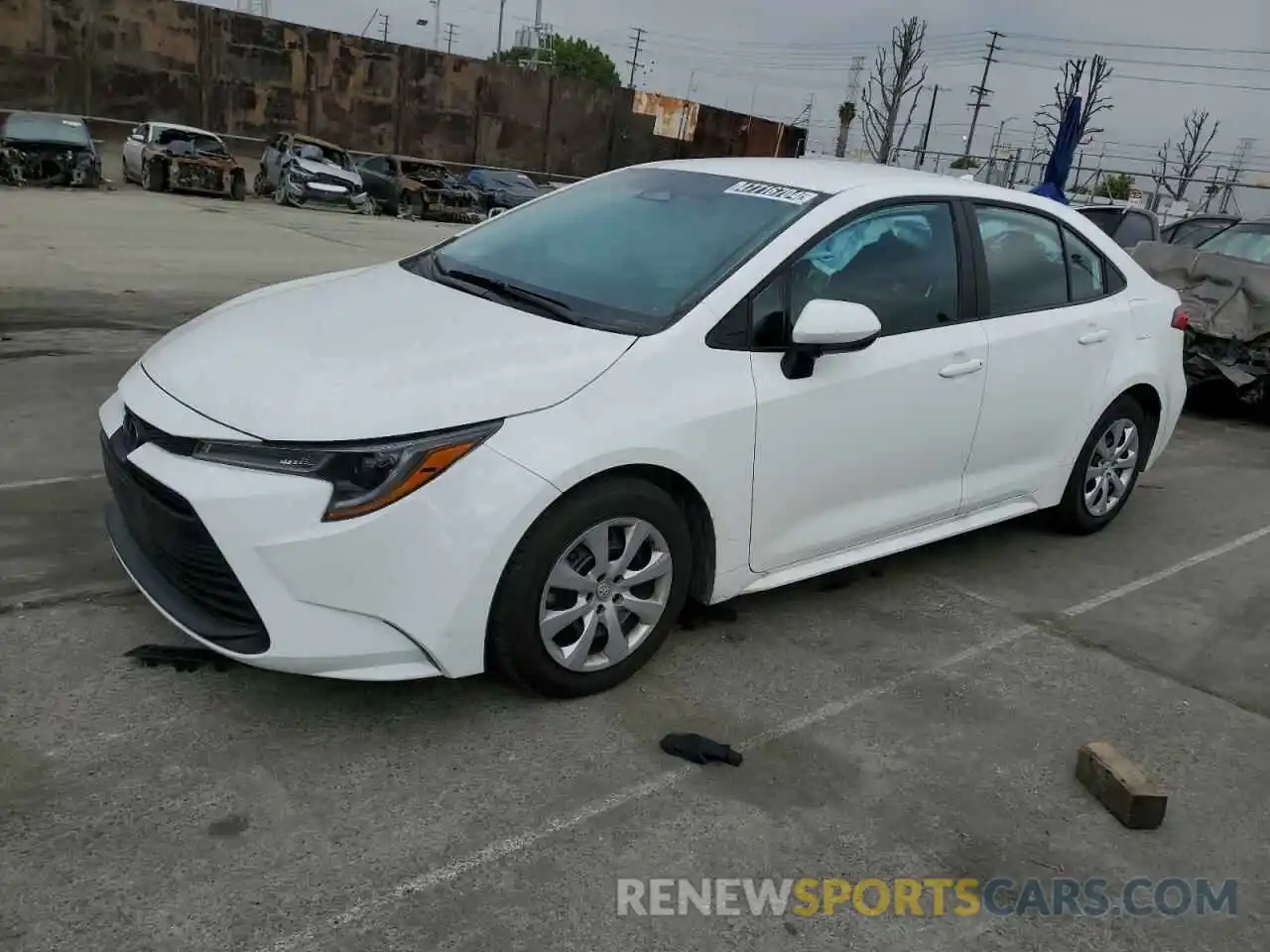 1 Photograph of a damaged car 5YFB4MDE5PP037832 TOYOTA COROLLA 2023