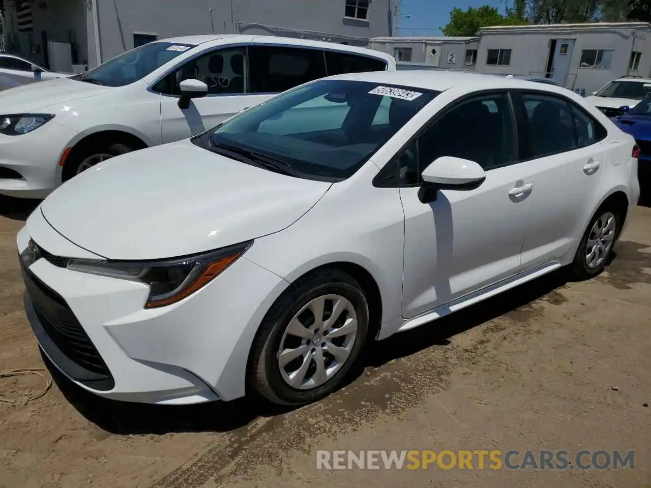 1 Photograph of a damaged car 5YFB4MDE6PP013491 TOYOTA COROLLA 2023