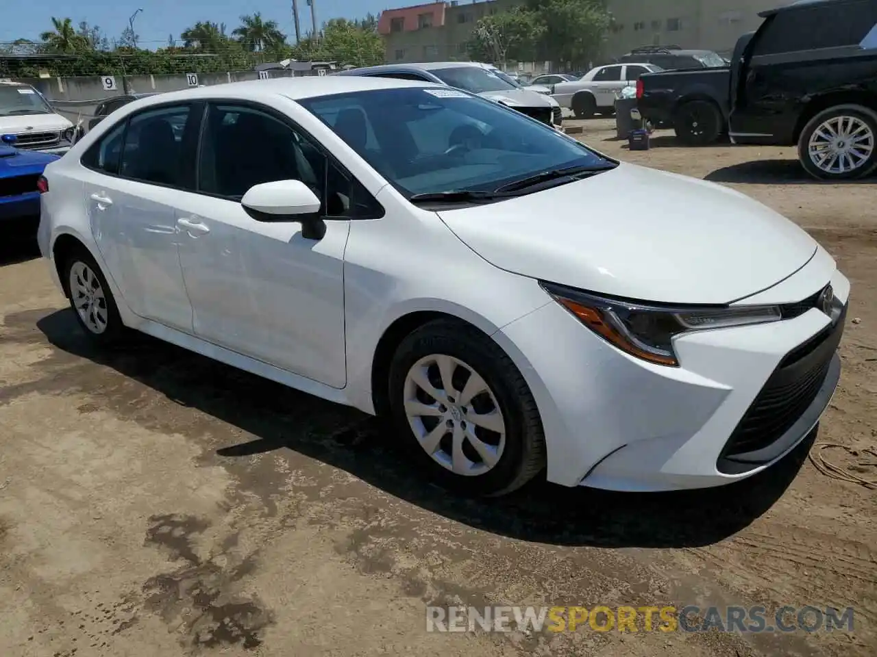 4 Photograph of a damaged car 5YFB4MDE6PP013491 TOYOTA COROLLA 2023